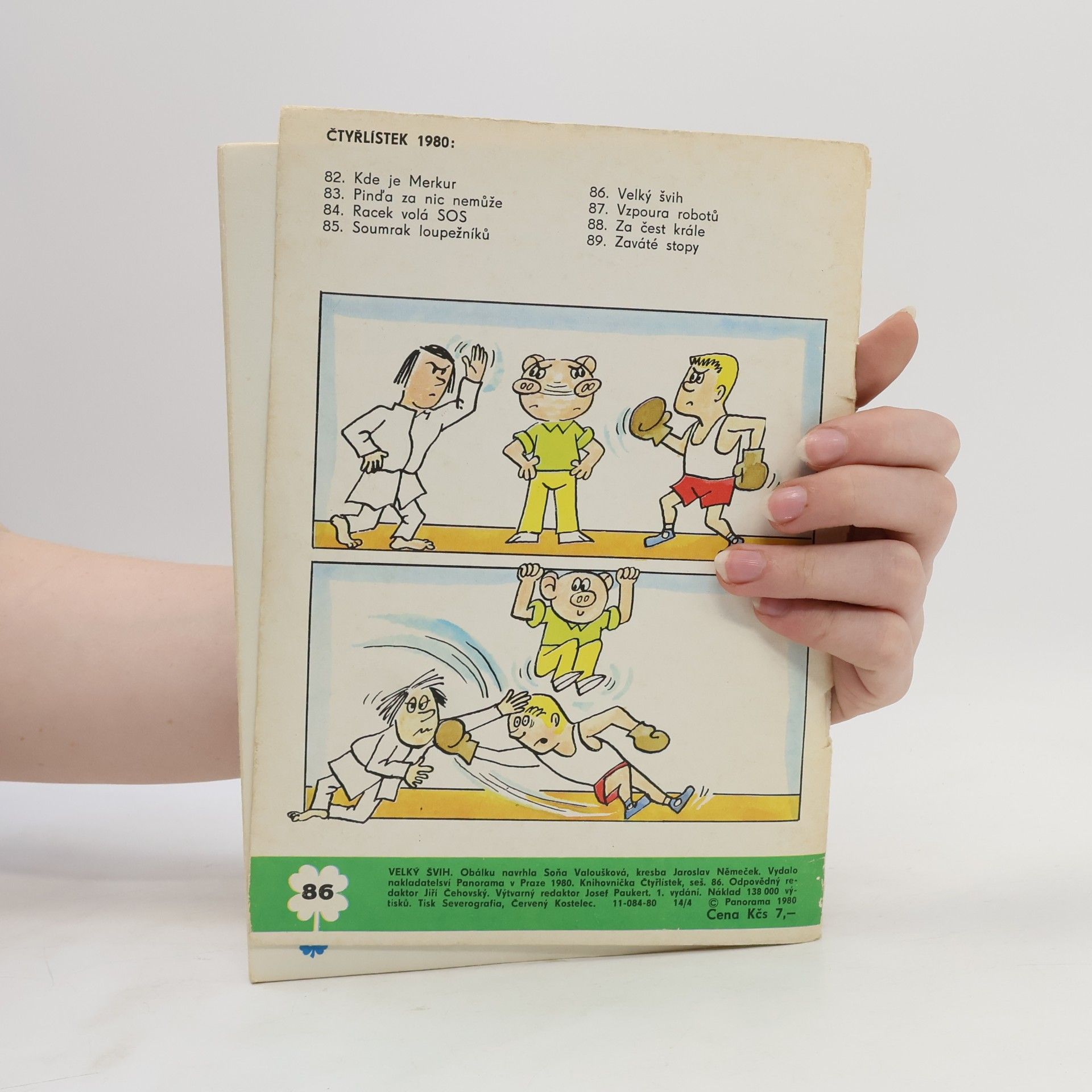 Autorenkollektiv Čtyřlístek 86. Velký švih