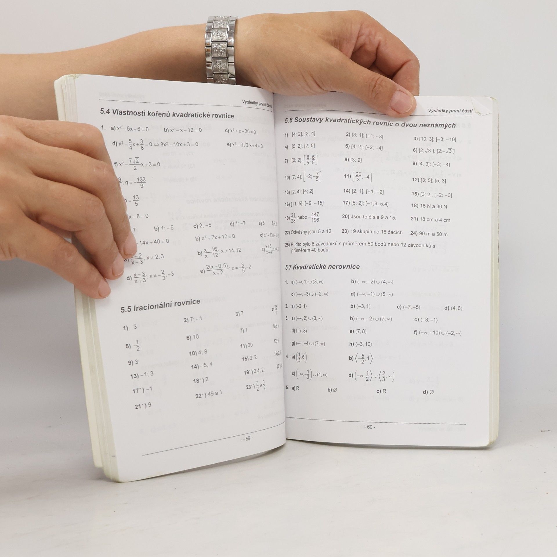 Jaroslav Klodner Sbírka úloh z matematiky pro obchodní akademie a střední odborné školy