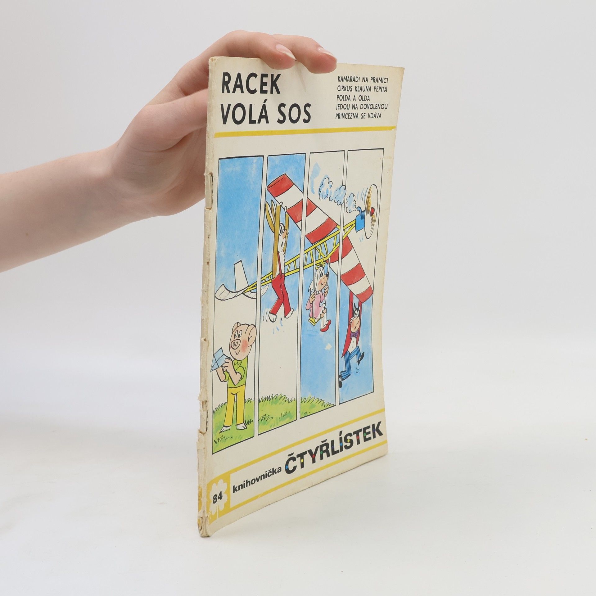 Ljuba Štíplová Čtyřlístek 84. Racek volá SOS