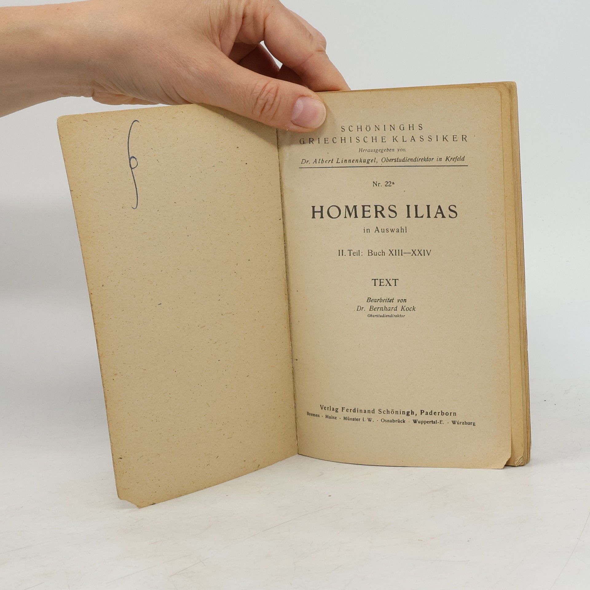 Homér Homer Iilias