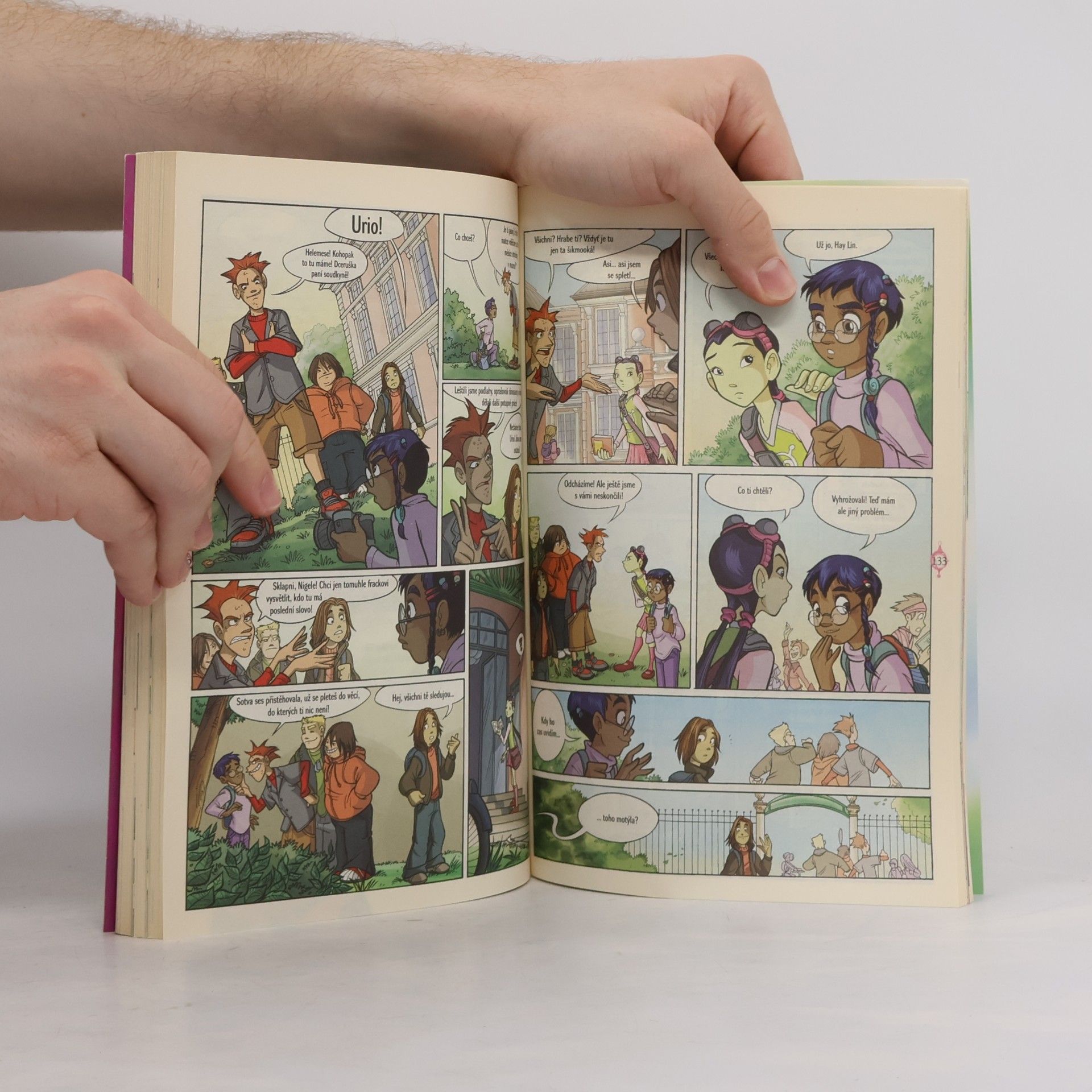 Elisabetta Gnone Čarodějky W.I.T.C.H. komiks 4-6