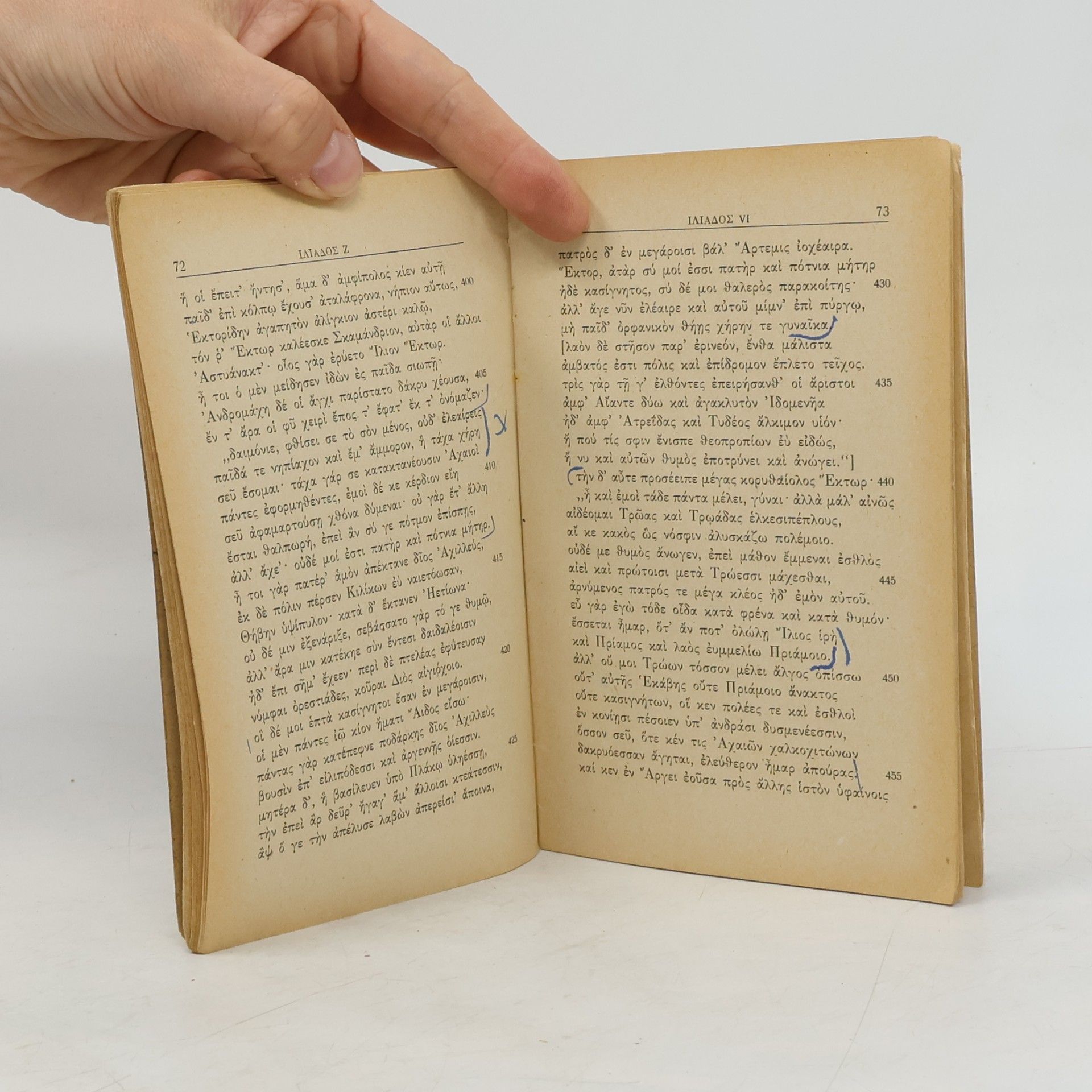 Homér Homers Ilias 1. Teil