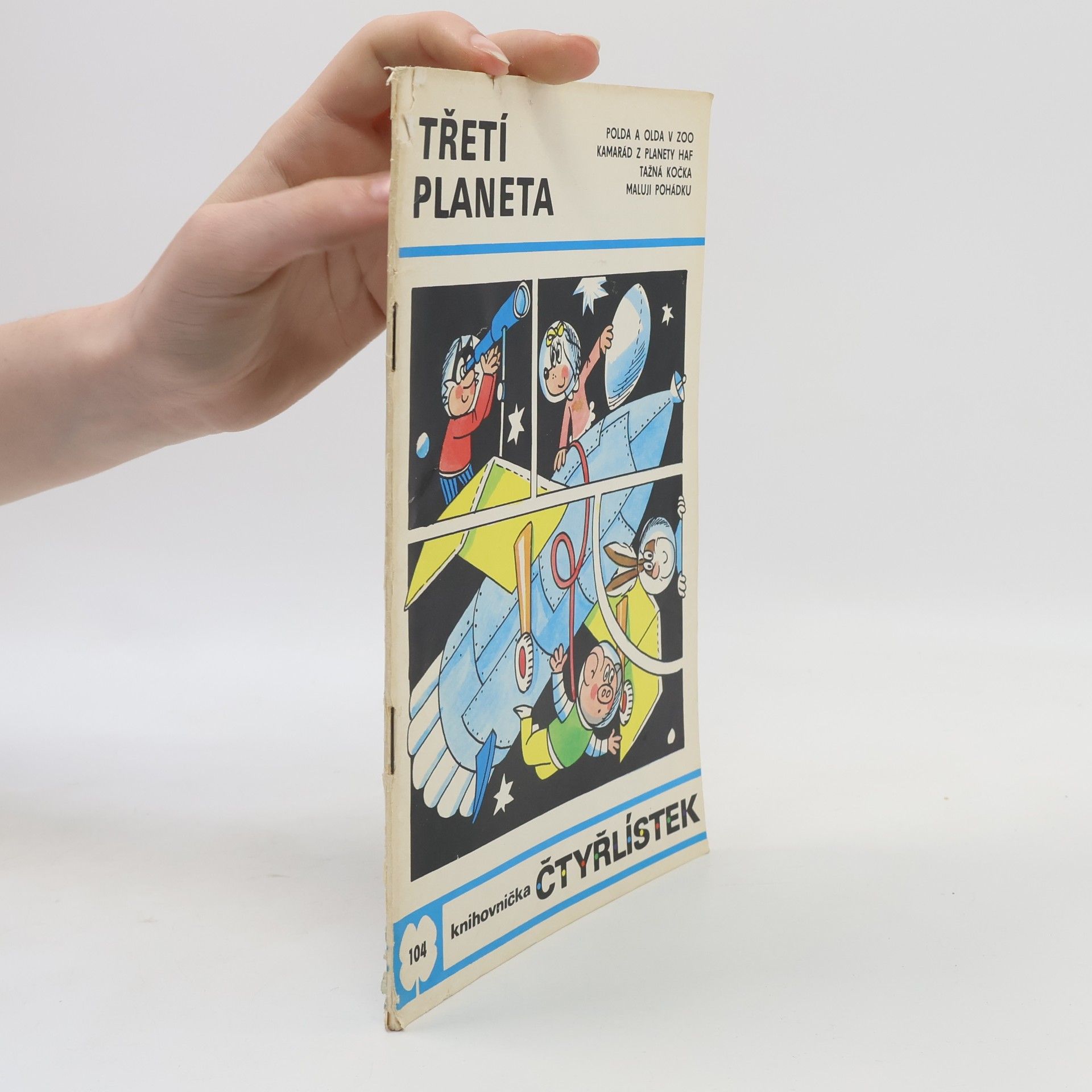 Jaroslav Němeček Čtyřlístek 104. Třetí planeta