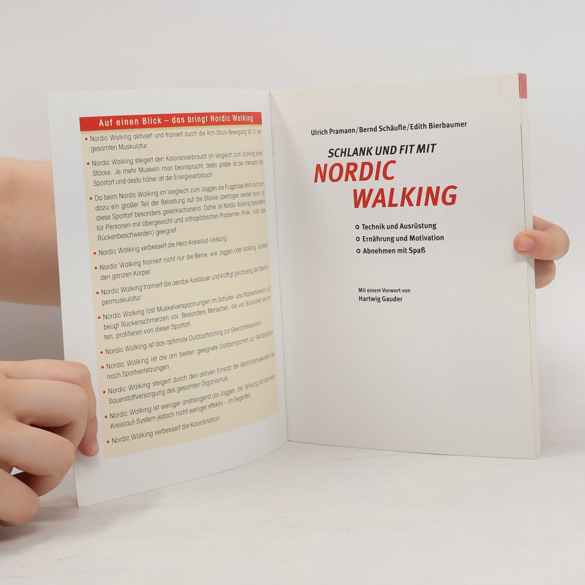 Ulrich Pramann Schlank und fit mit Nordic Walking