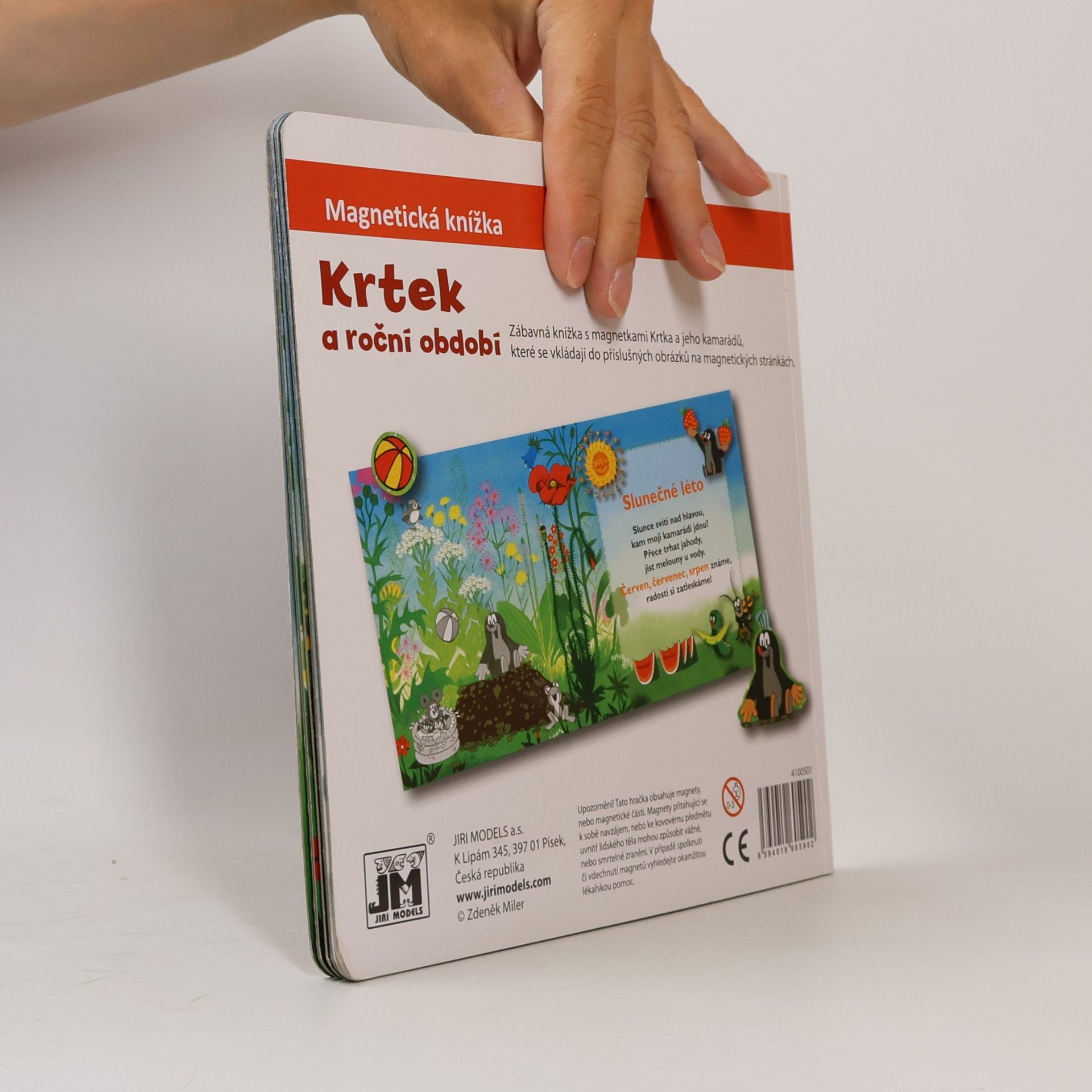 Zdeněk Miler Krtek a roční období. Magnetická knížka