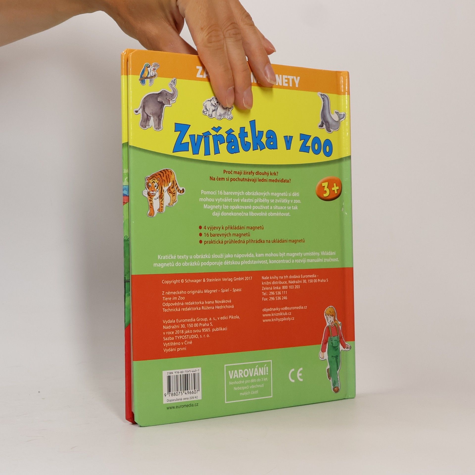 Kolektiv autorů Zvířátka v ZOO. Zábavné magnety