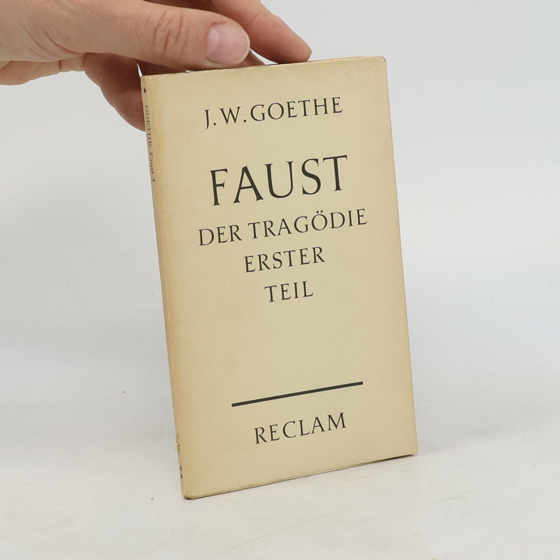 Johann Wolfgang von Goethe Faust