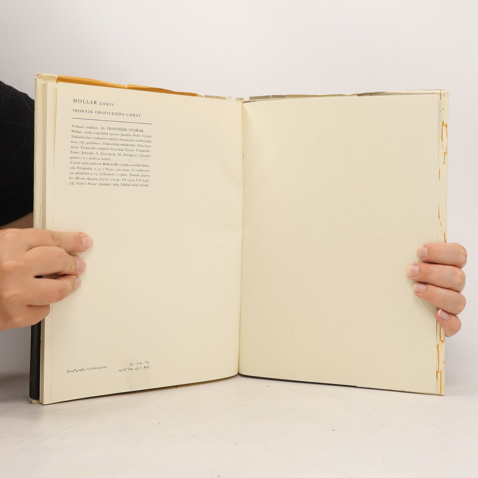 František Dvořák Hollar xxxiv : sborník grafického umění