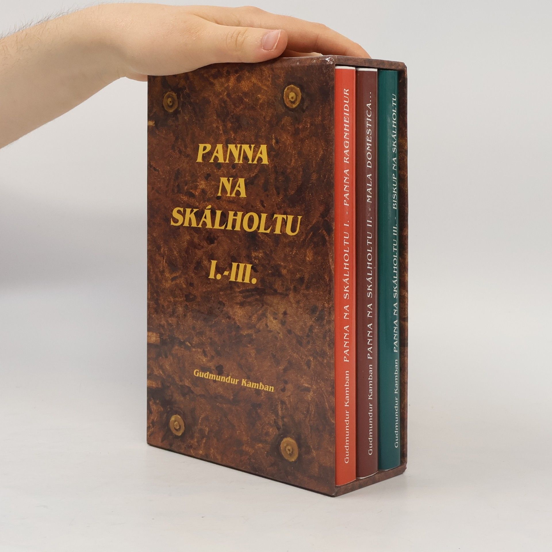 Guðmundur Kamban Panna na Skálholtu I.-III.