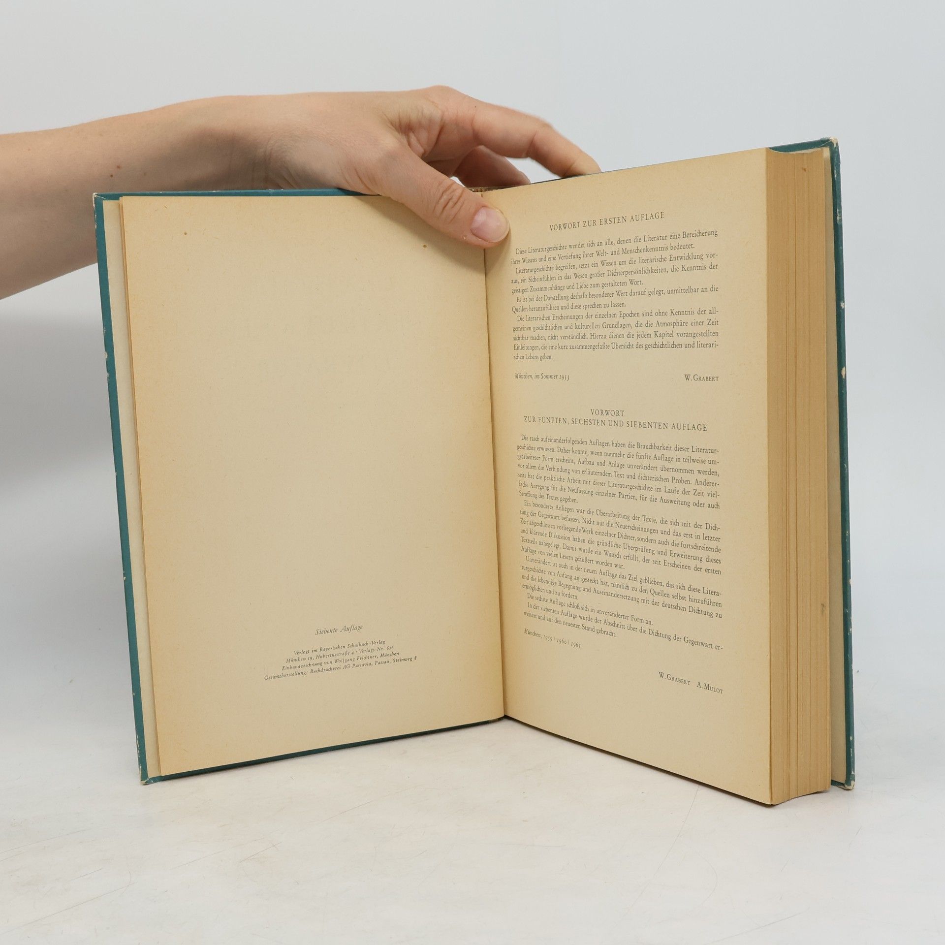 W. Grabert Geschichte der deutschen Literatur