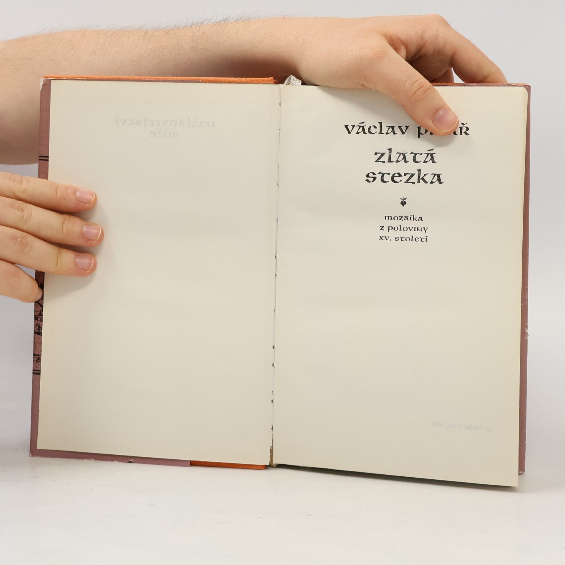 Václav Písař Zlatá stezka