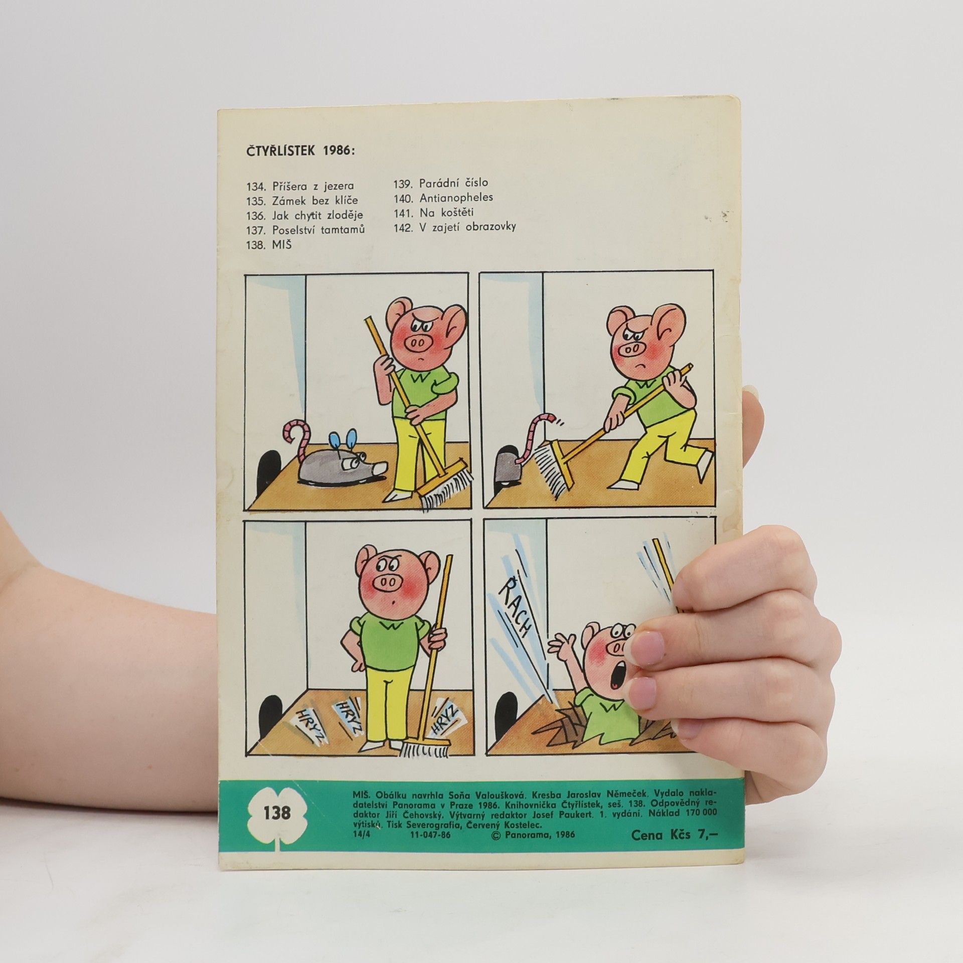 Autorenkollektiv Čtyřlístek 138. Miš