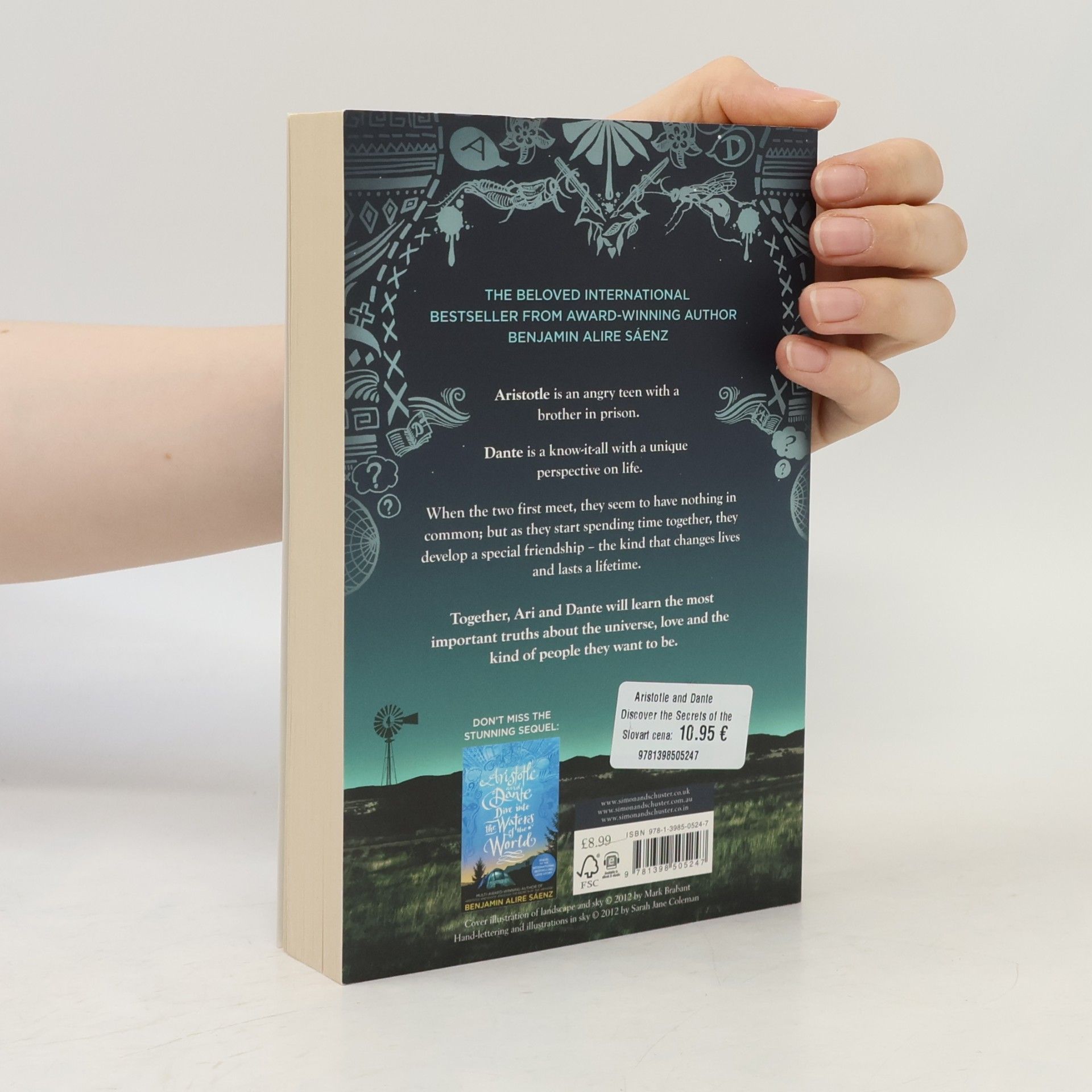 Benjamin Alire Sáenz Aristotle and Dante discover the secrets of the universe