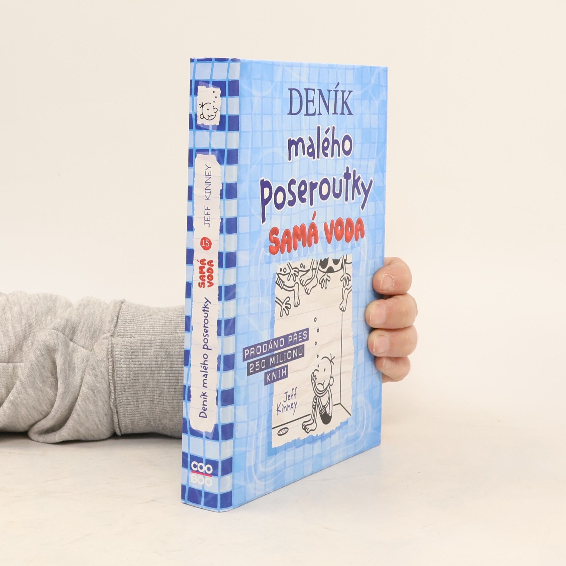 Jeff Kinney Deník malého poseroutky 15. Samá voda
