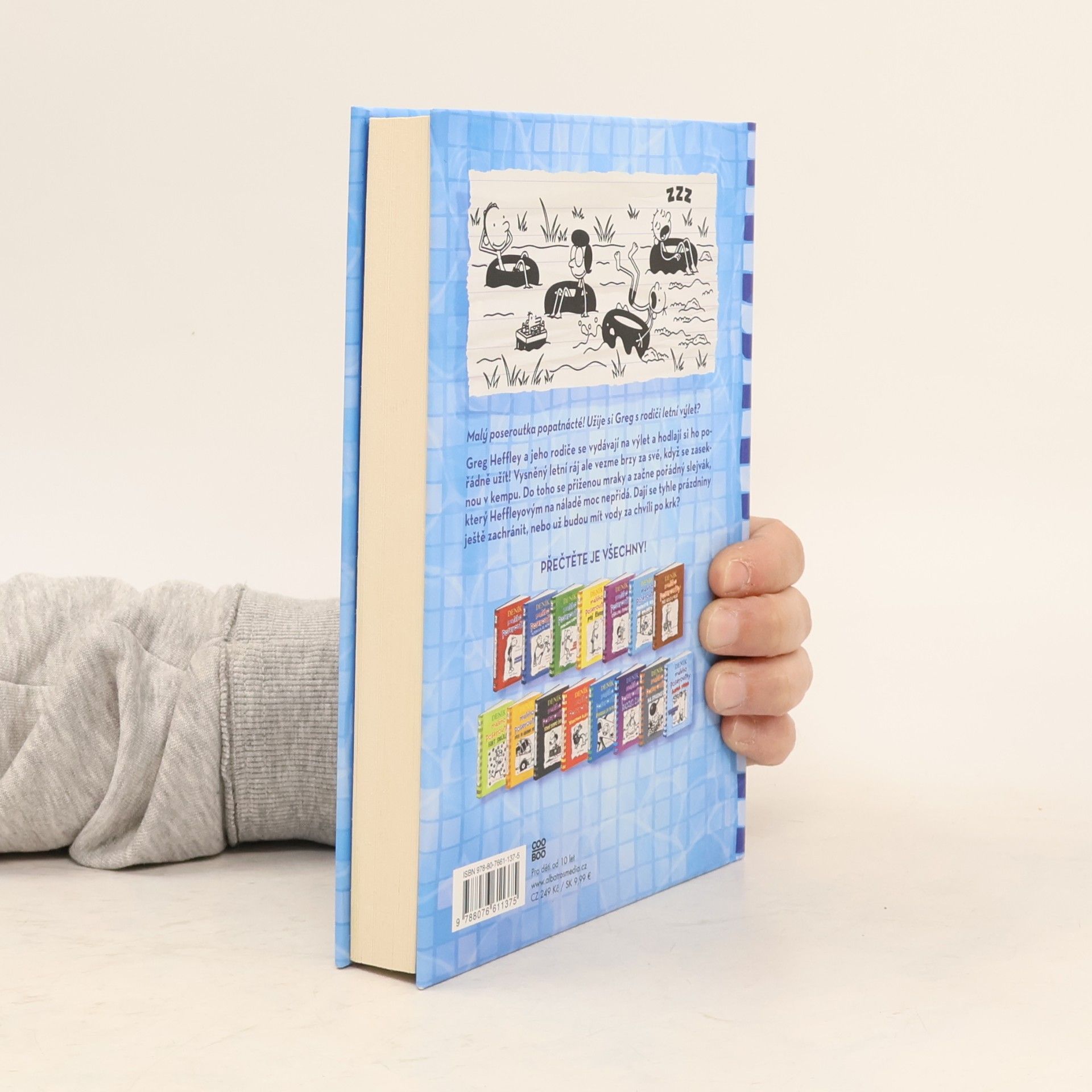 Jeff Kinney Deník malého poseroutky 15. Samá voda
