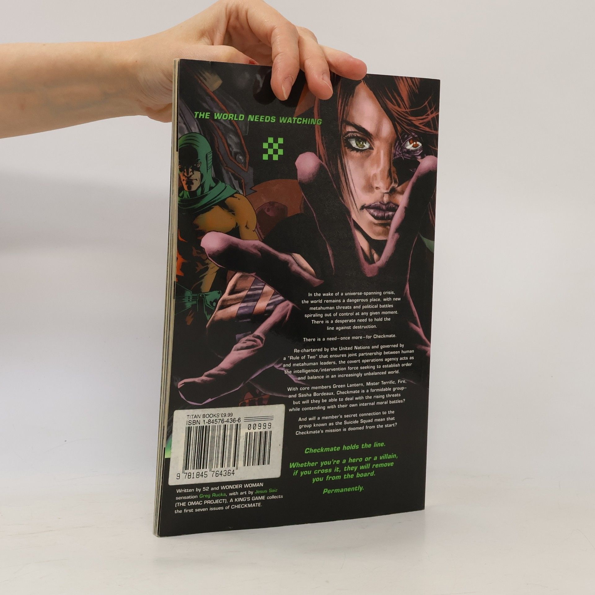 Greg Rucka Checkmate - 1: King's Game (A One Year Later Story)
