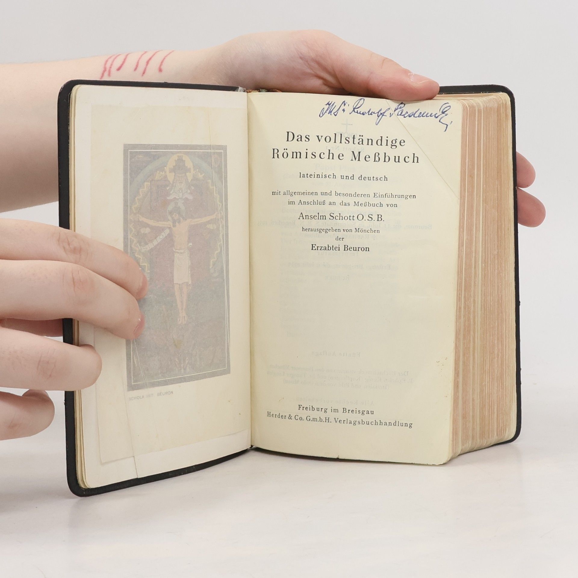 Anselm Schott Das vollständige Römische Meßbuch