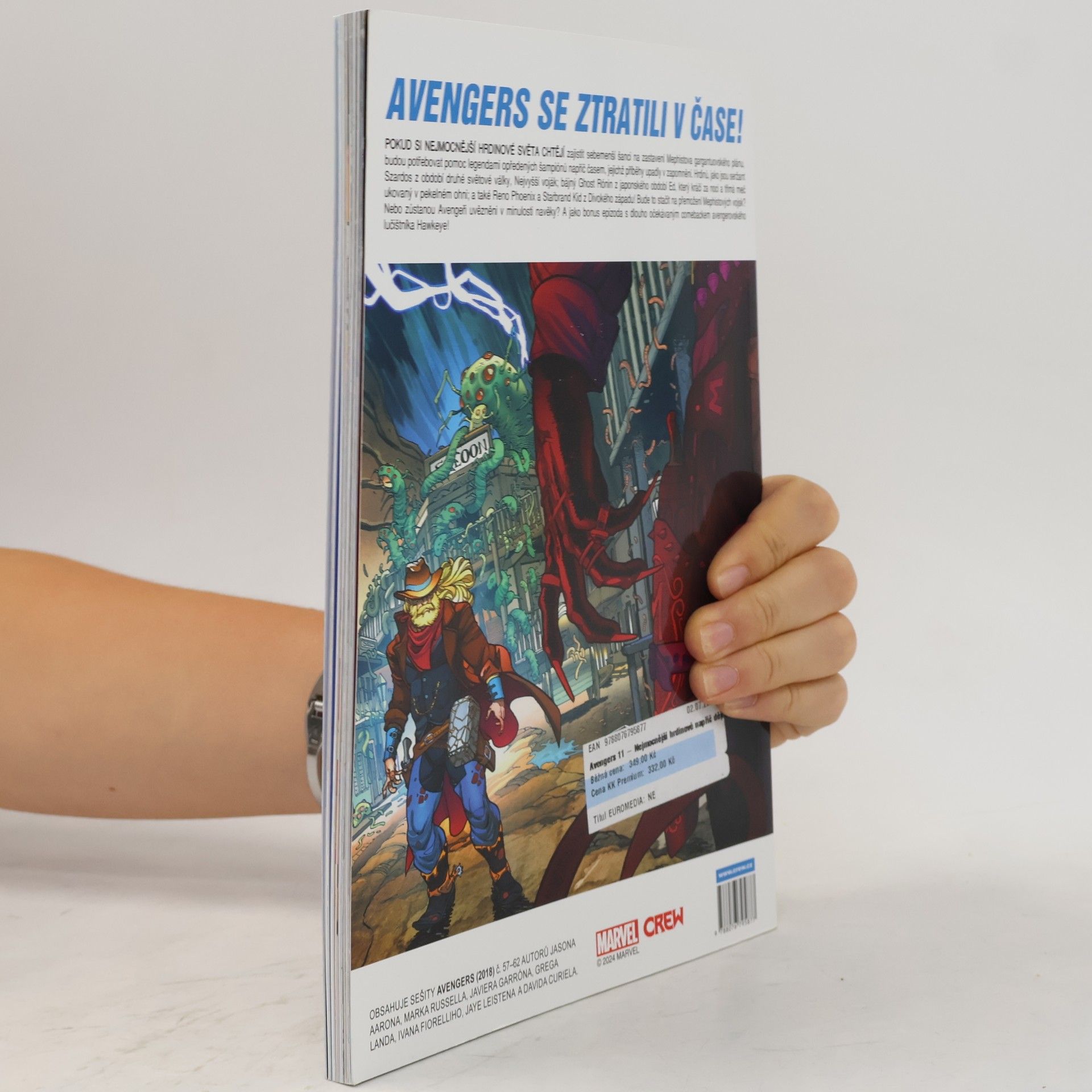 Jason Aaron Avengers 11 - Nejmocnější hrdinové napříč dějinami