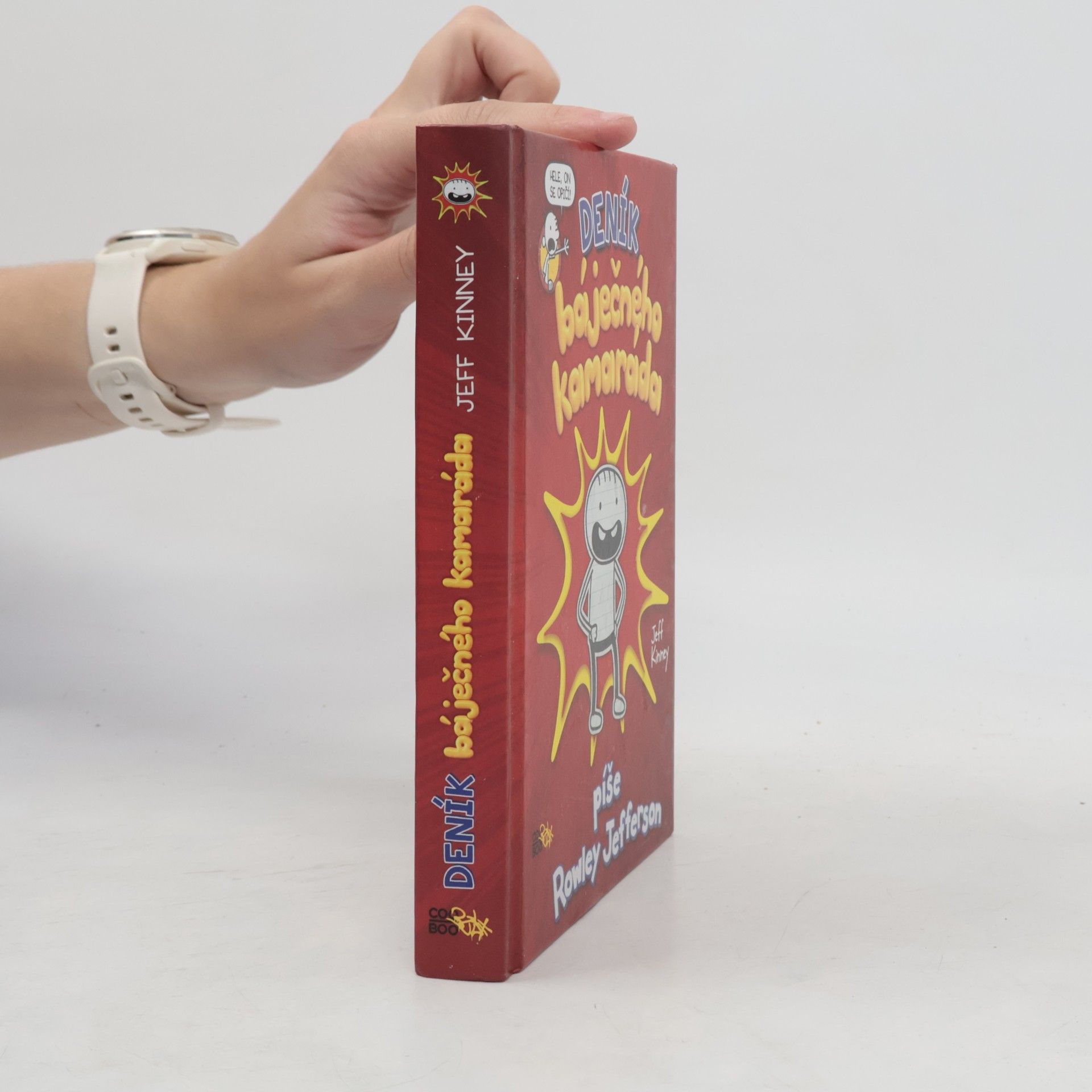 Jeff Kinney Deník báječného kamaráda. Píše Rowley Jefferson