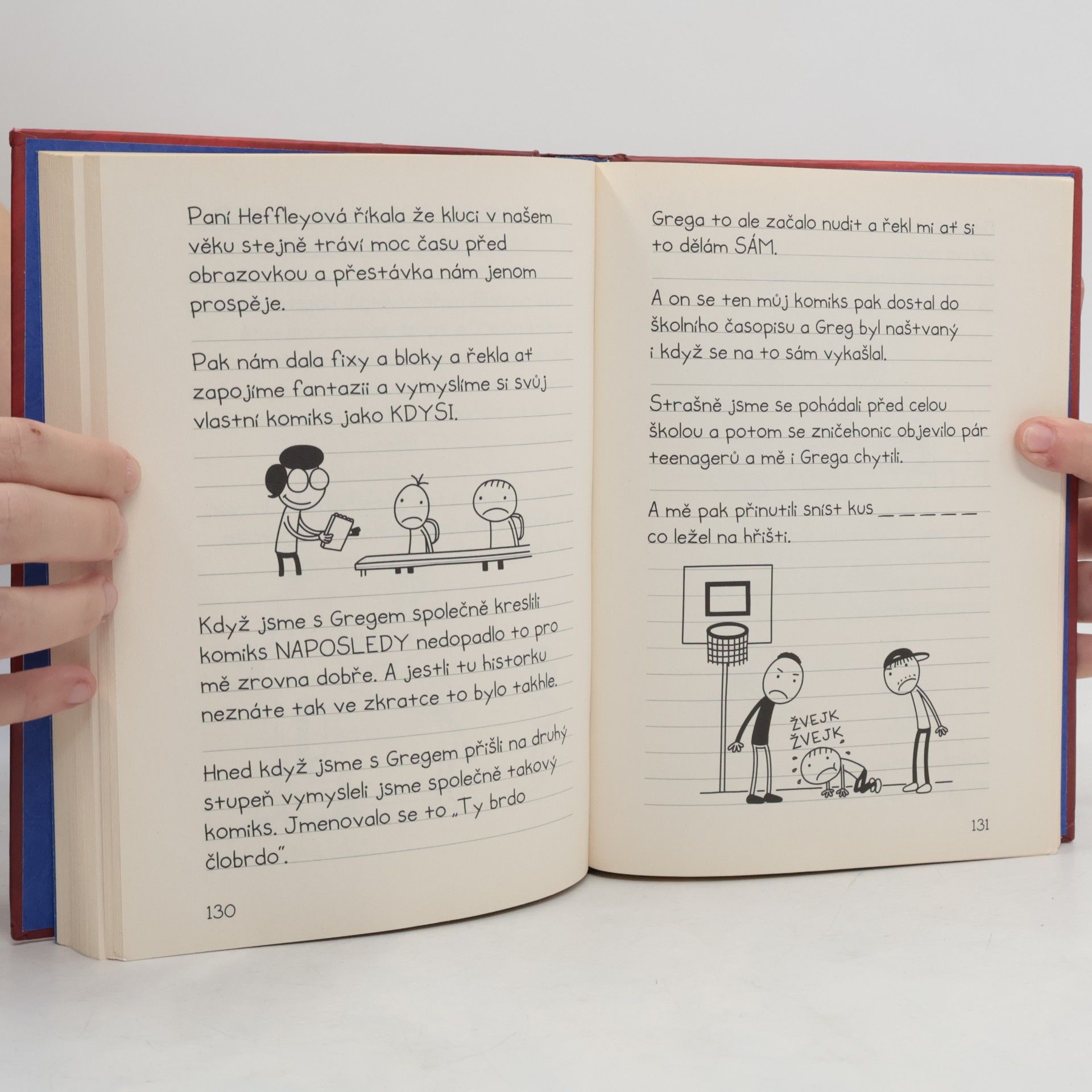 Jeff Kinney Deník báječného kamaráda. Píše Rowley Jefferson