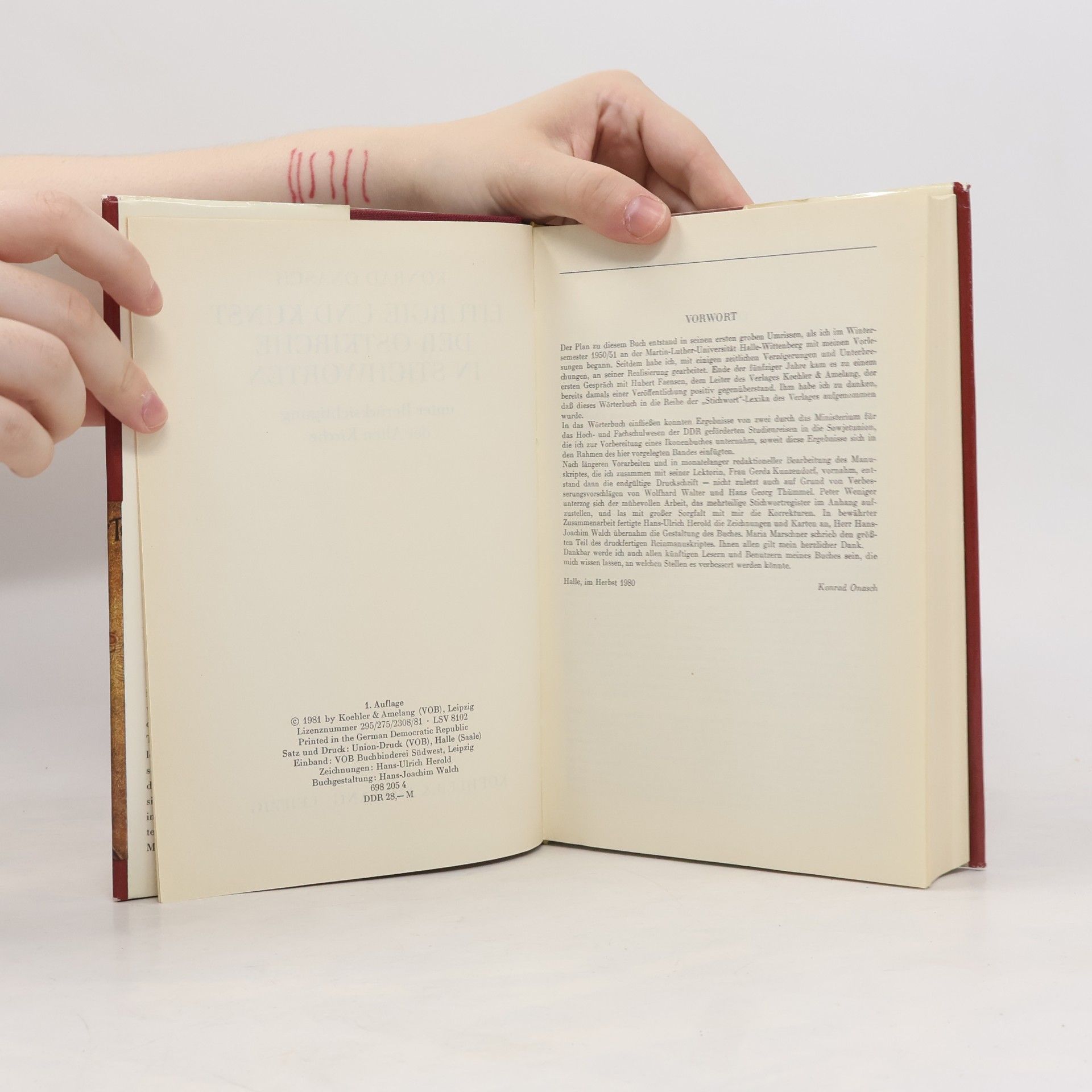 Konrad Onasch Kunst und Liturgie der Ostkirche in Stichworten