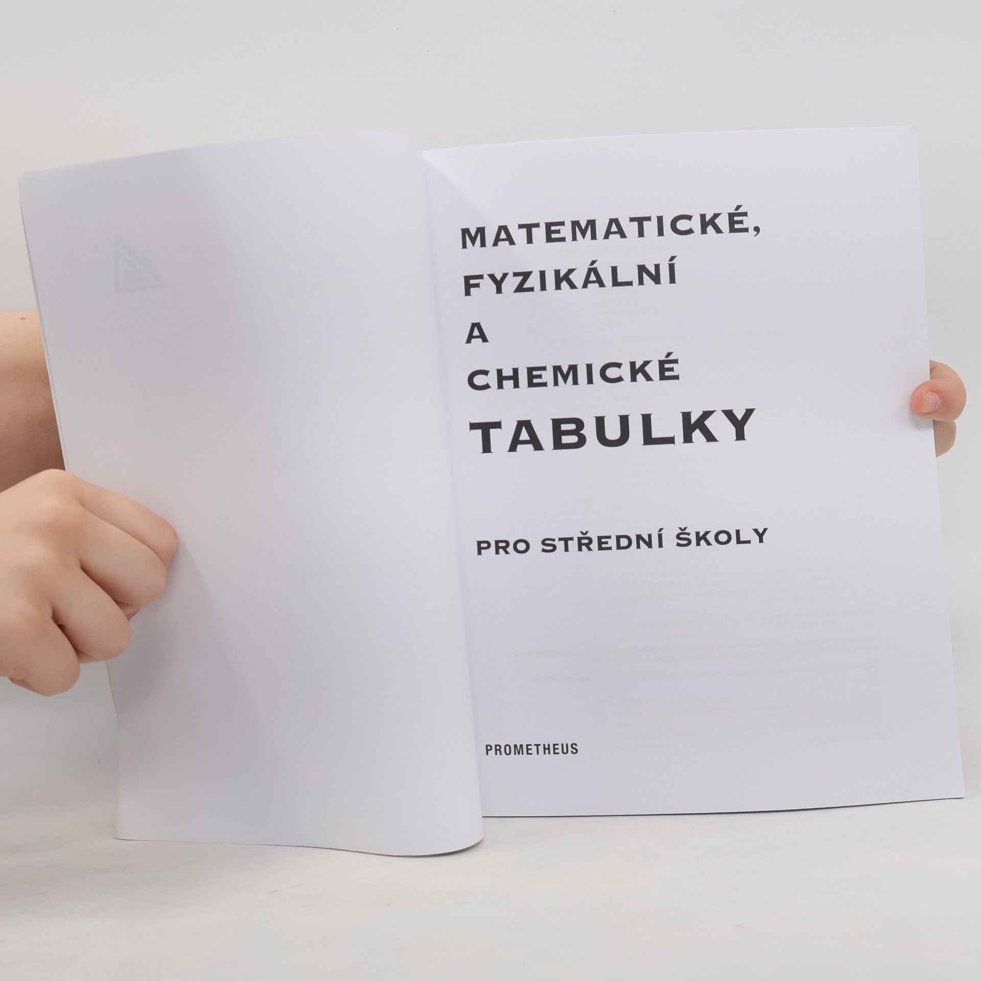 L. Drábová Matematické, fyzikální a chemické tabulky pro střední školy (2025)