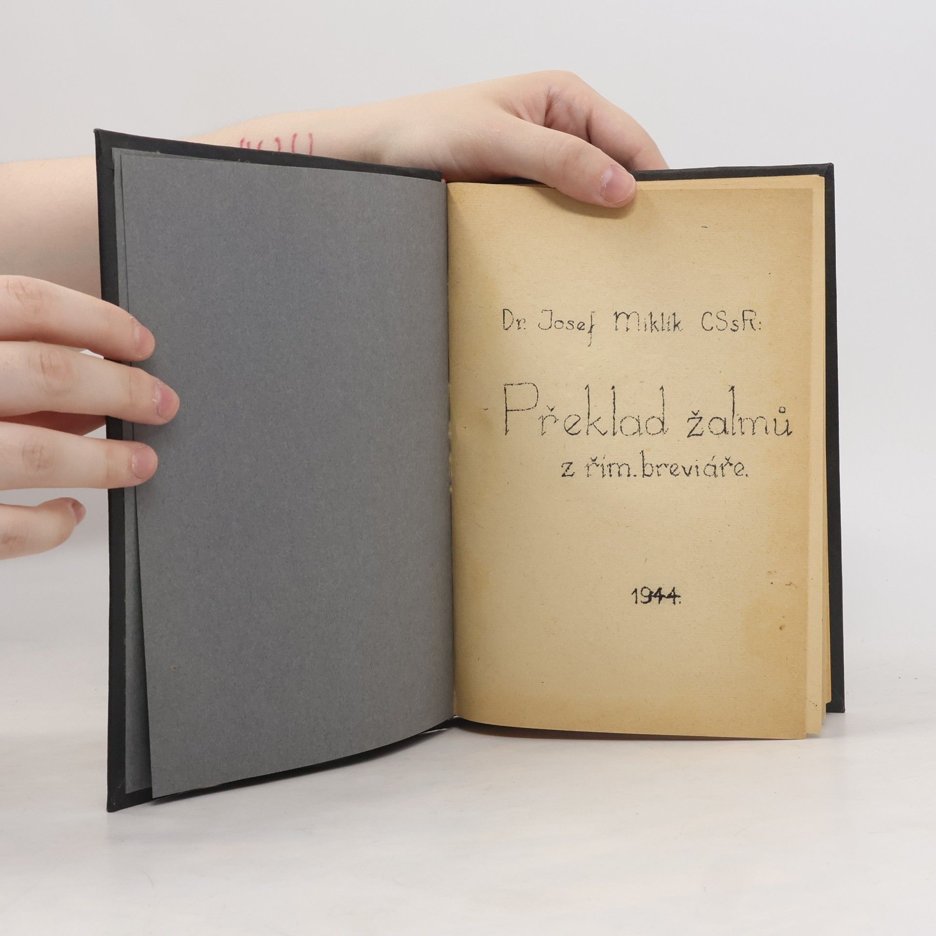 Josef Miklík Překlad žalmů z řím. breviáře
