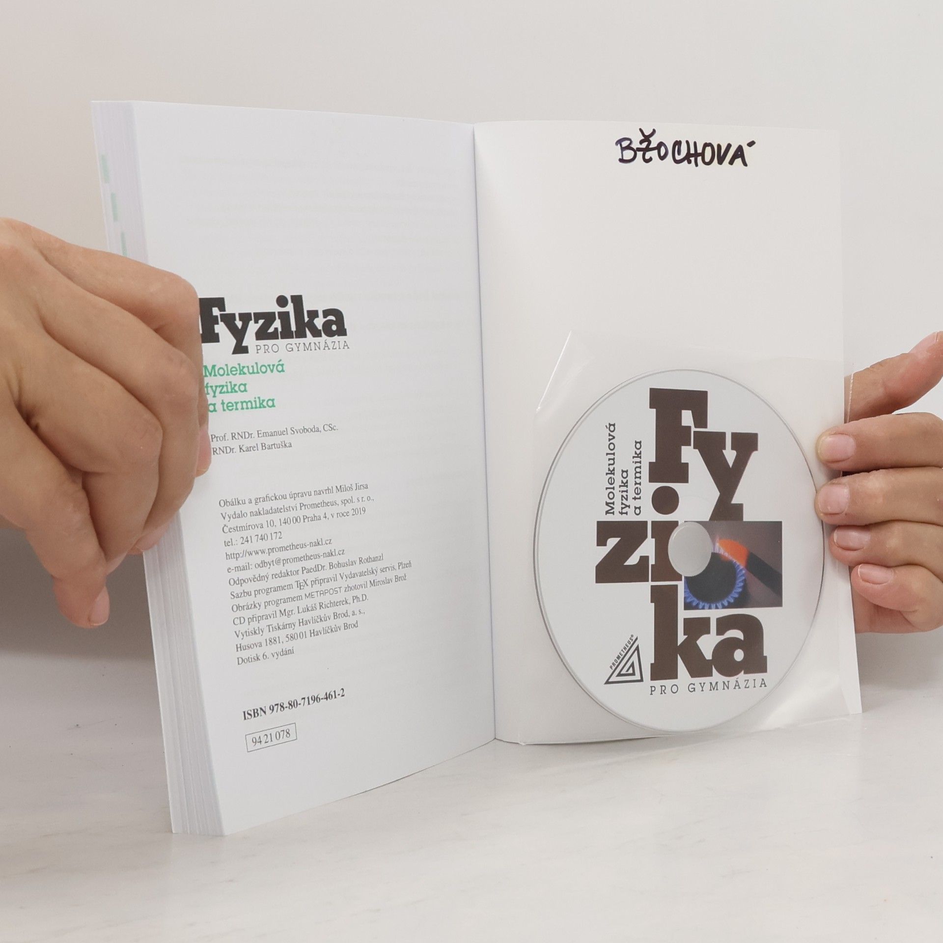 Emanuel Svoboda Molekulová fyzika a termika: Fyzika pro gymnázia