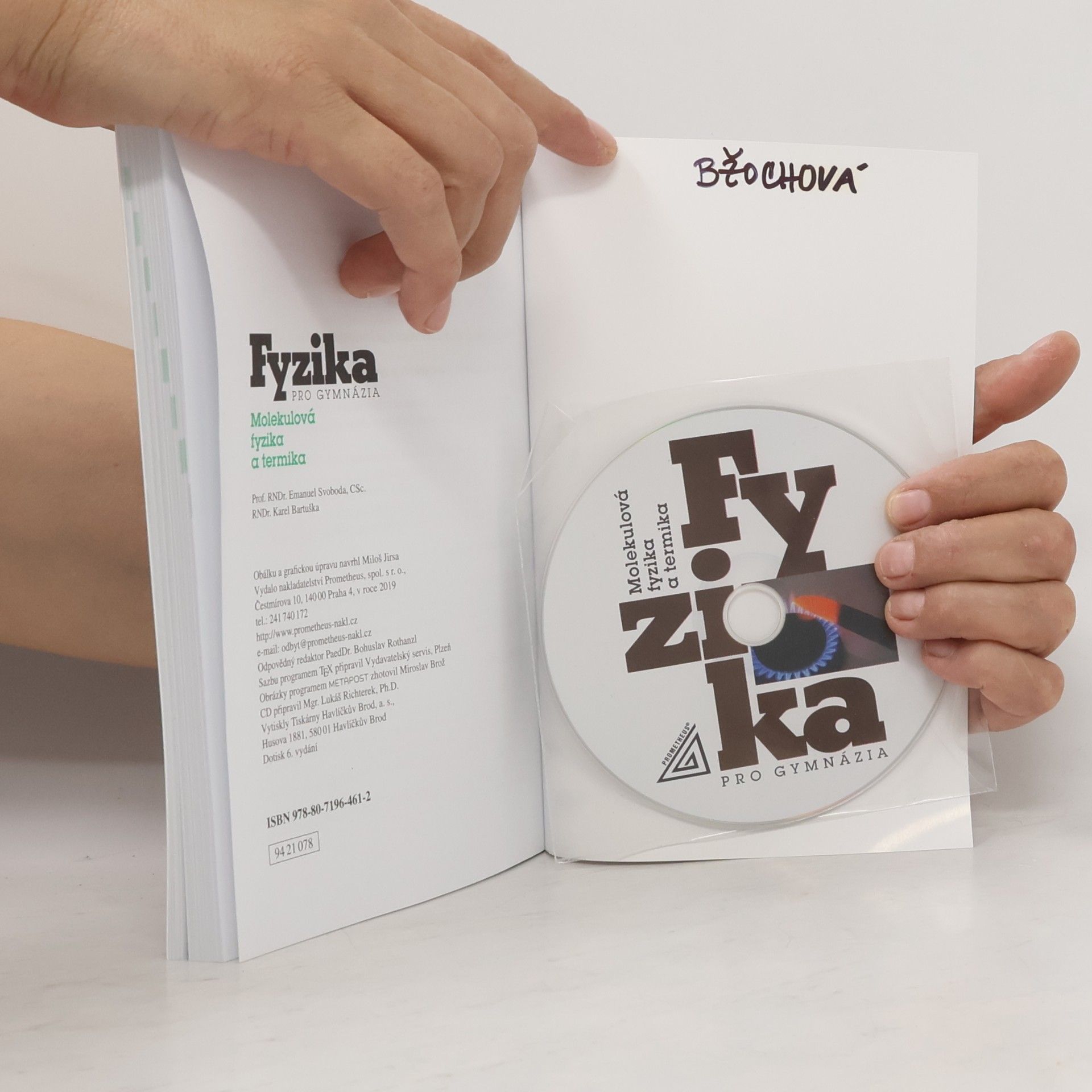 Emanuel Svoboda Molekulová fyzika a termika: Fyzika pro gymnázia