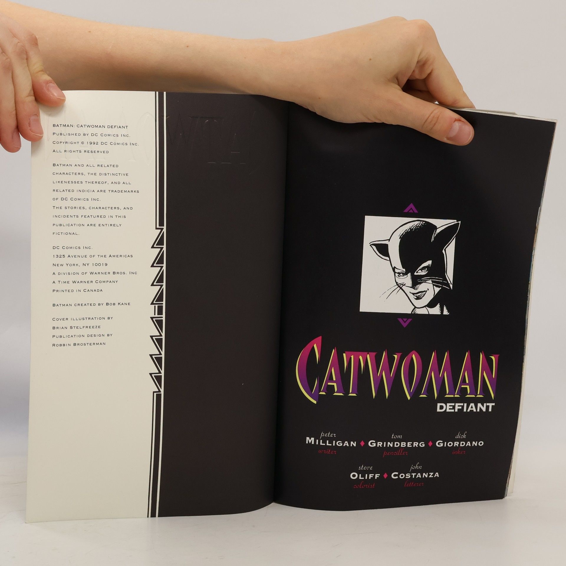Peter Milligan Batman: Catwoman: Catwoman Defiant