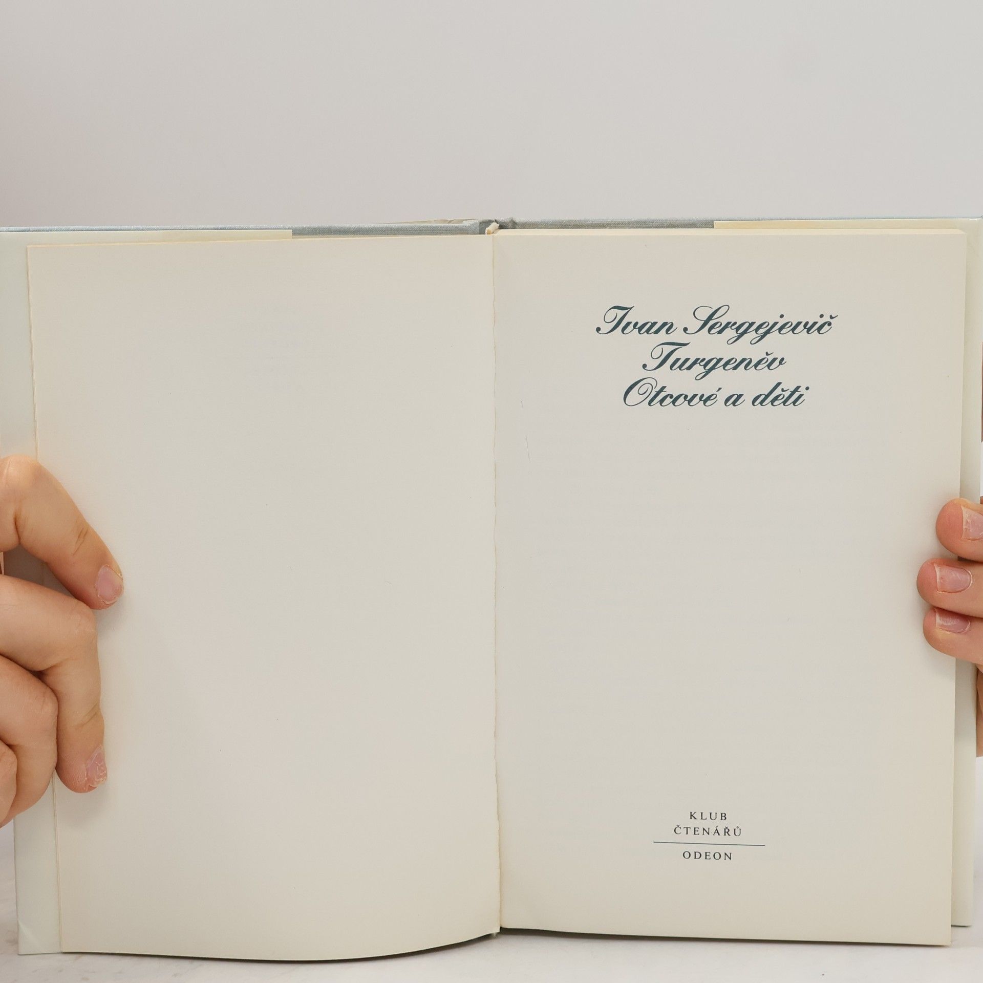 Ivan Sergejevič Turgenev Otcové a děti