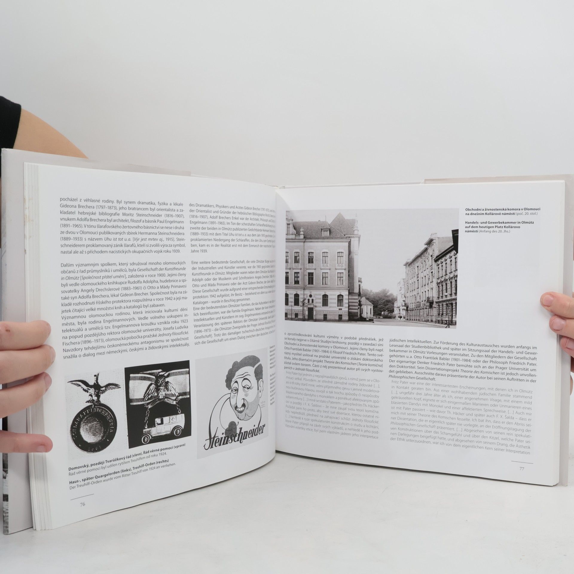 Lukáš Motyčka Literární procházky německou Olomoucí = Literarische Wanderungen durch das deutsche Olmütz
