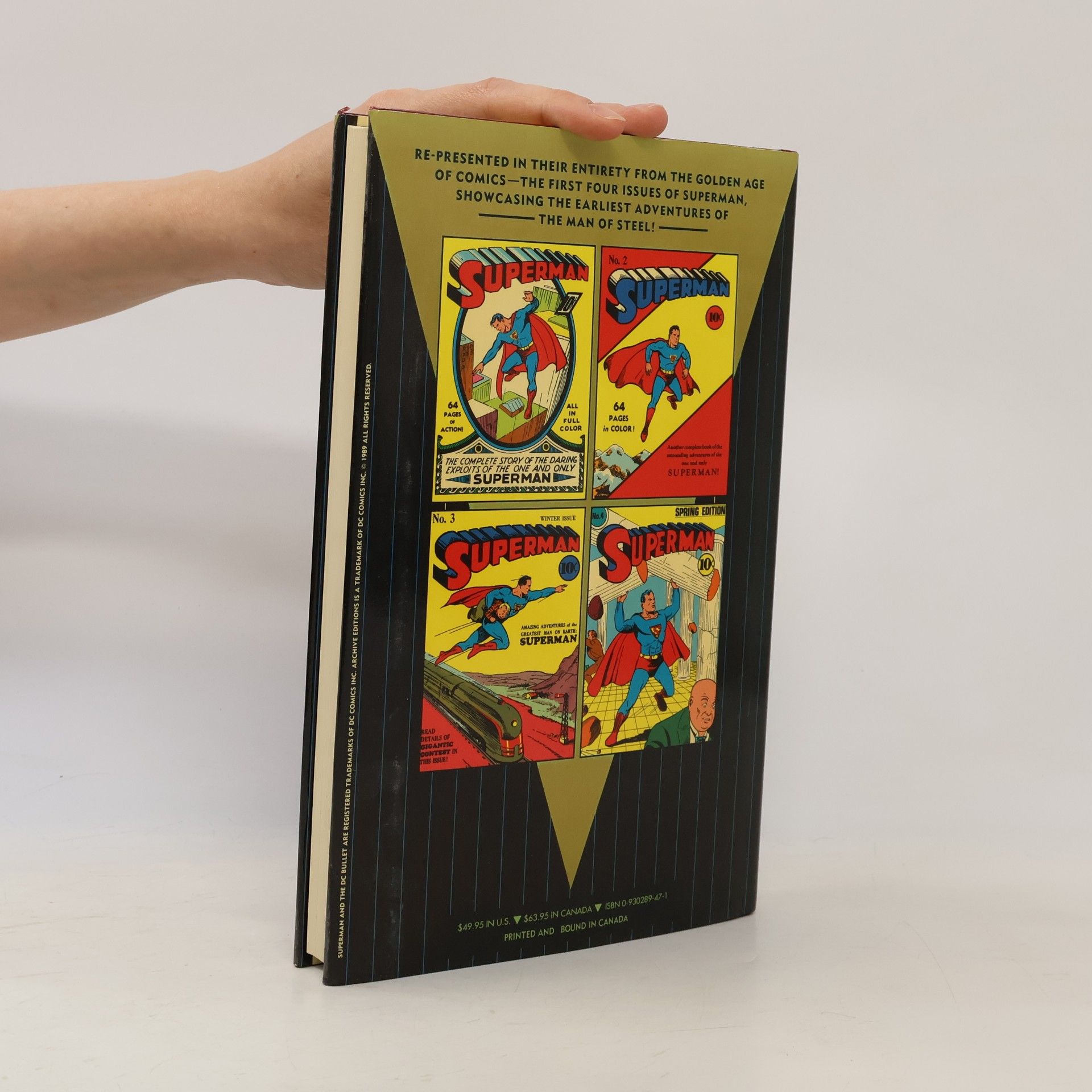 Jerry Siegel Superman Archives 1