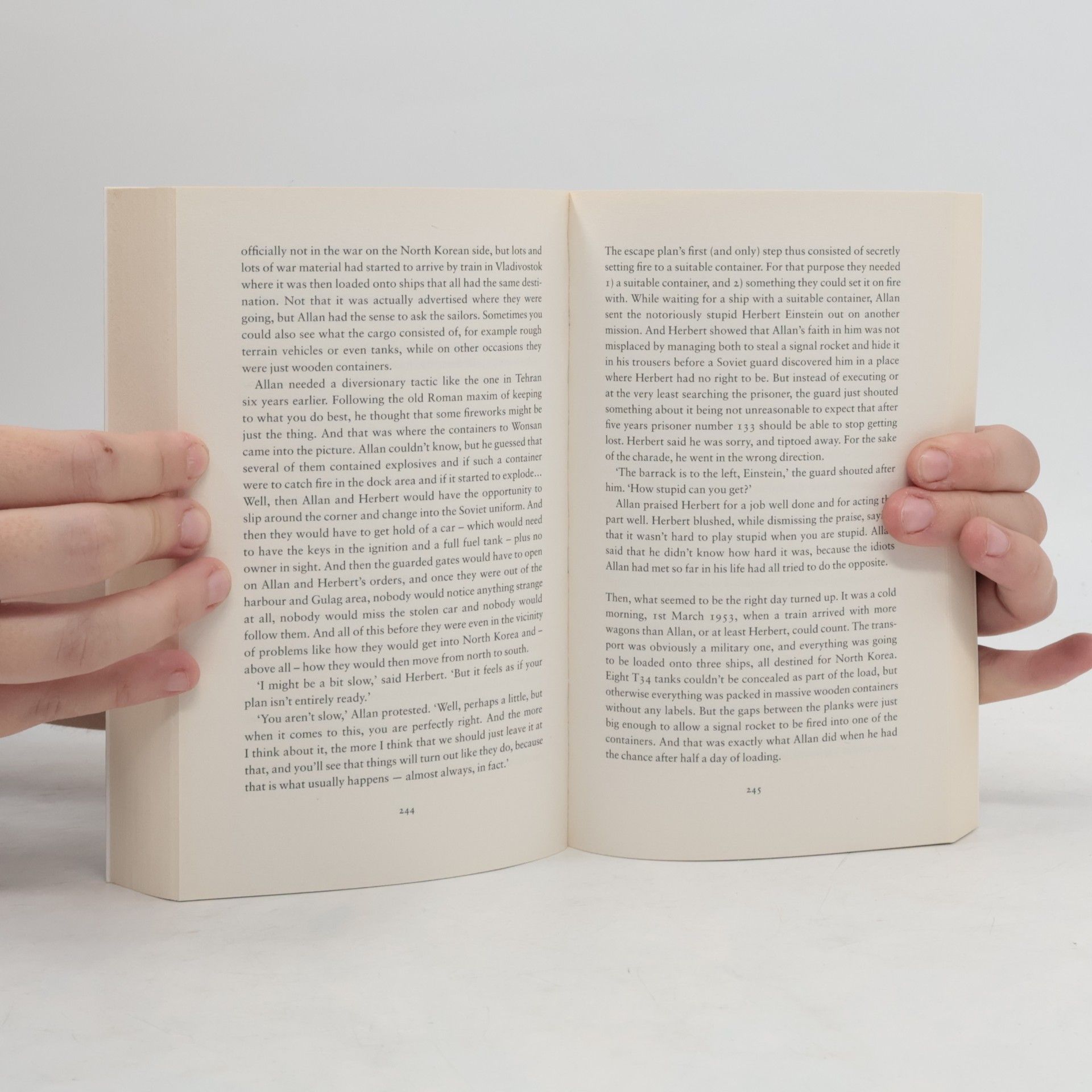 Jonas Jonasson The Hundred-Year-Old Man Who Climbed Out of the Window and Disappeared