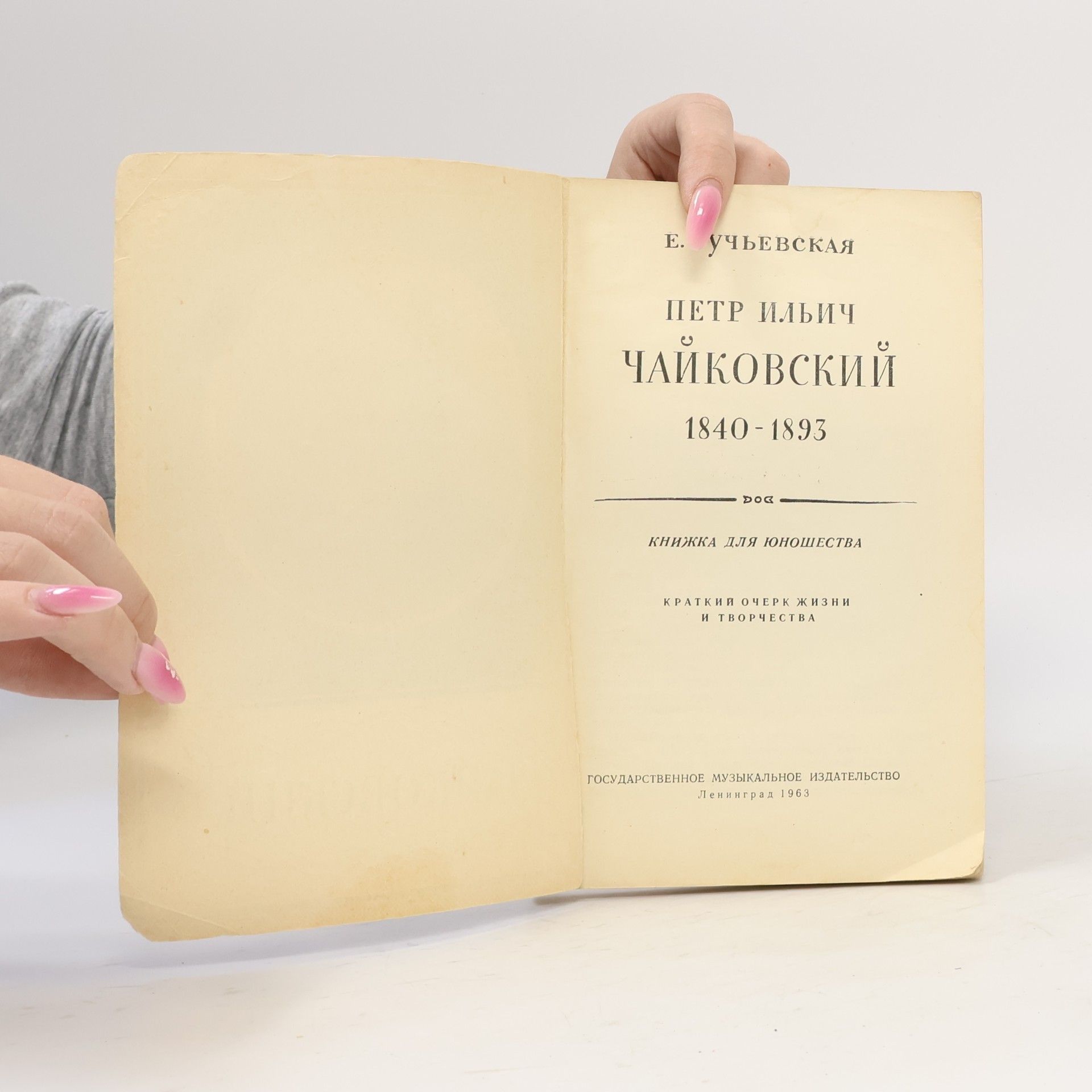 Autorenkollektiv Петр Ильич Чайковский 1840 -1893