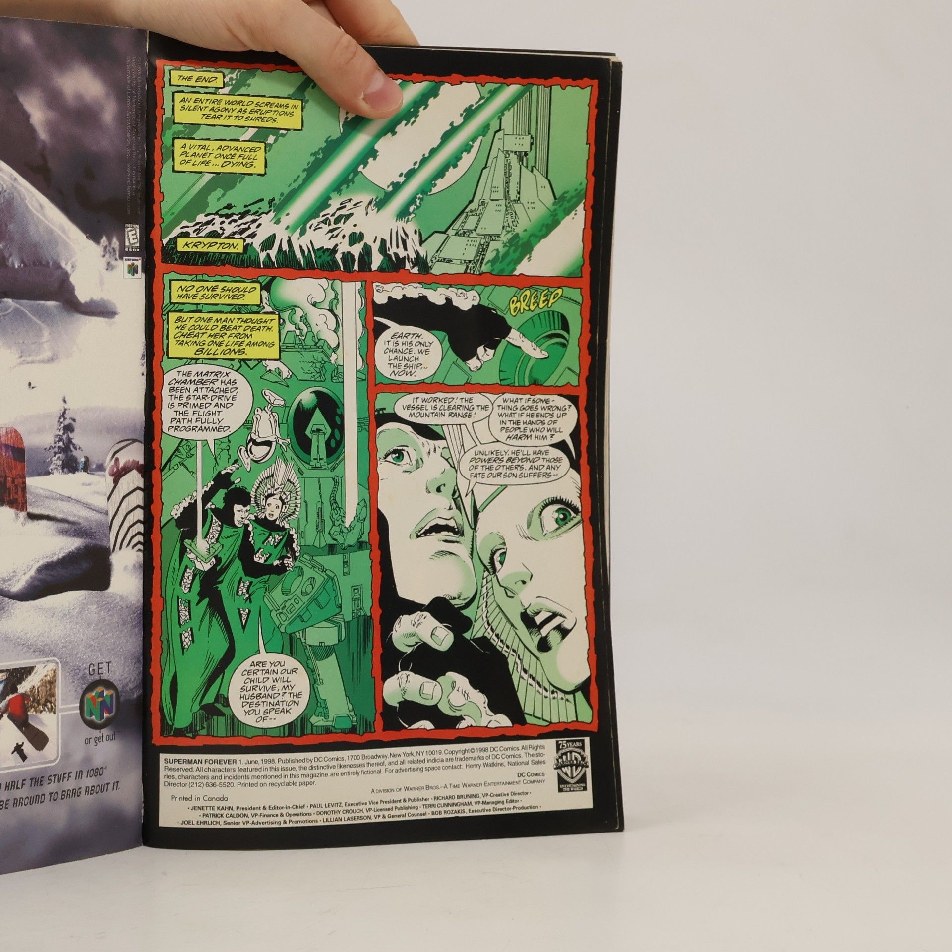 Collectif d'auteurs Superman Forever 1