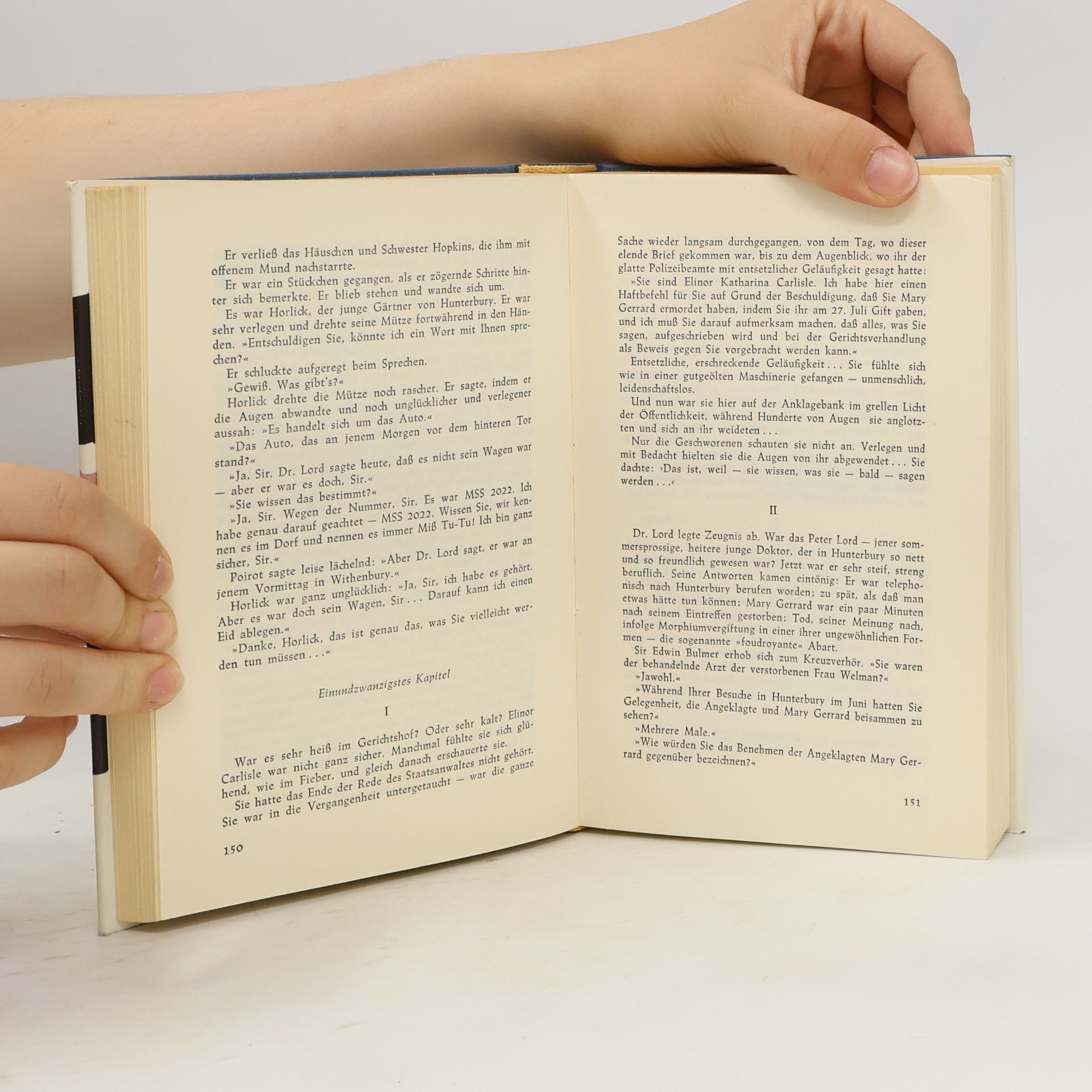 Agatha Christie Morphium. Mit offenen Karten