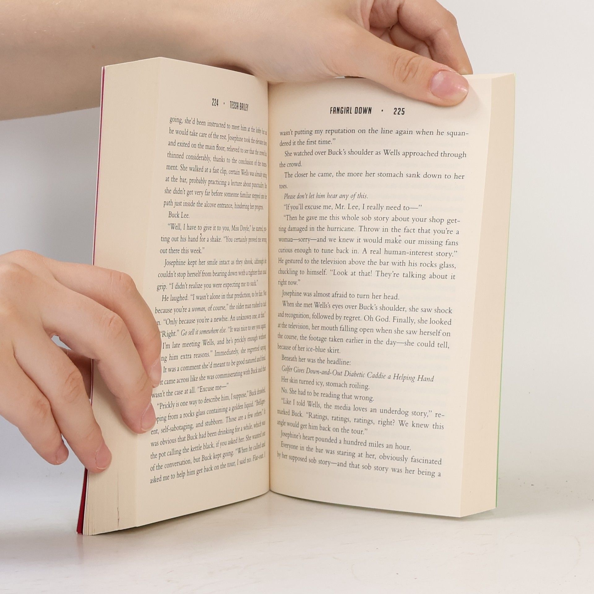 Tessa Bailey Fangirl Down UK