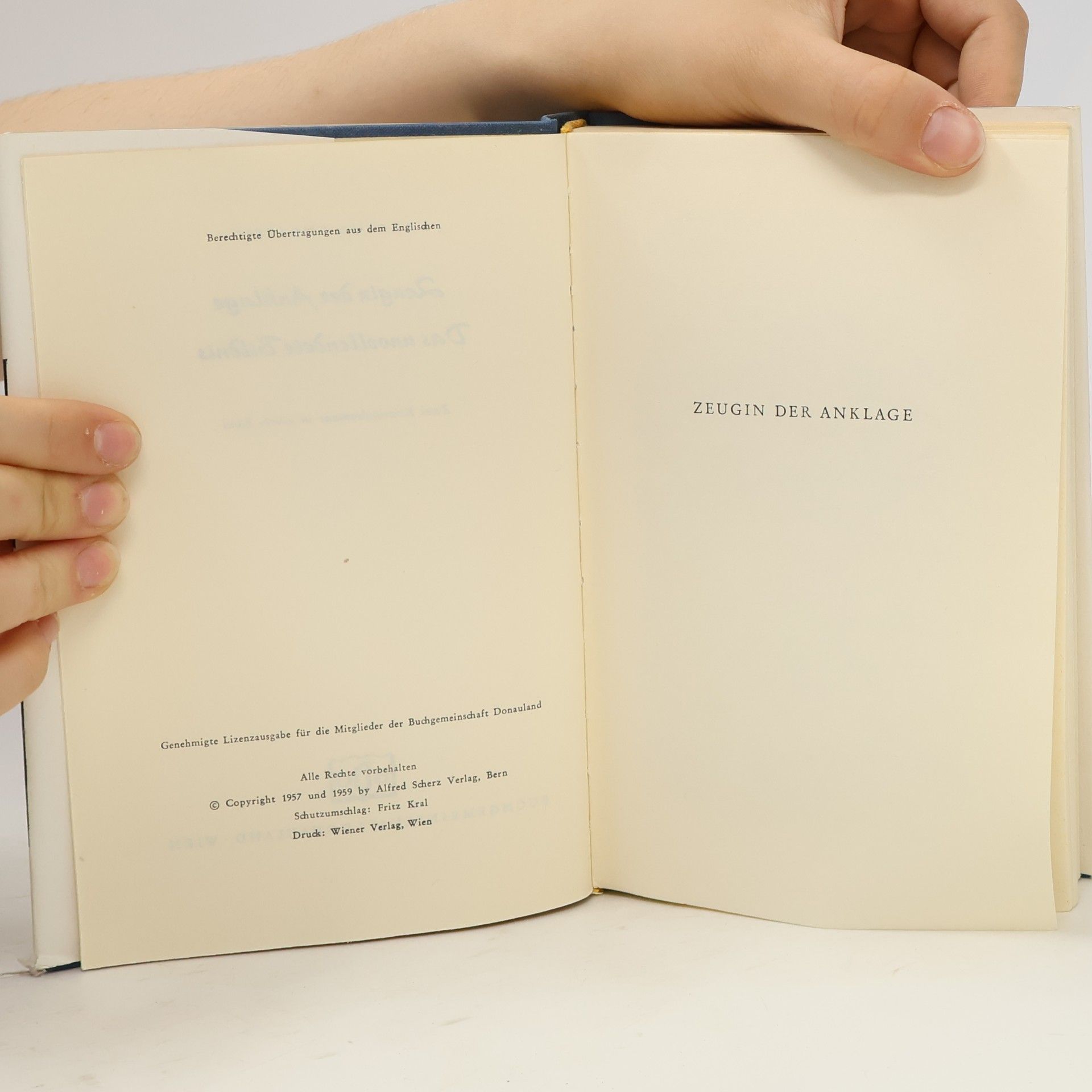 Agatha Christie Zeugin Der Anklage