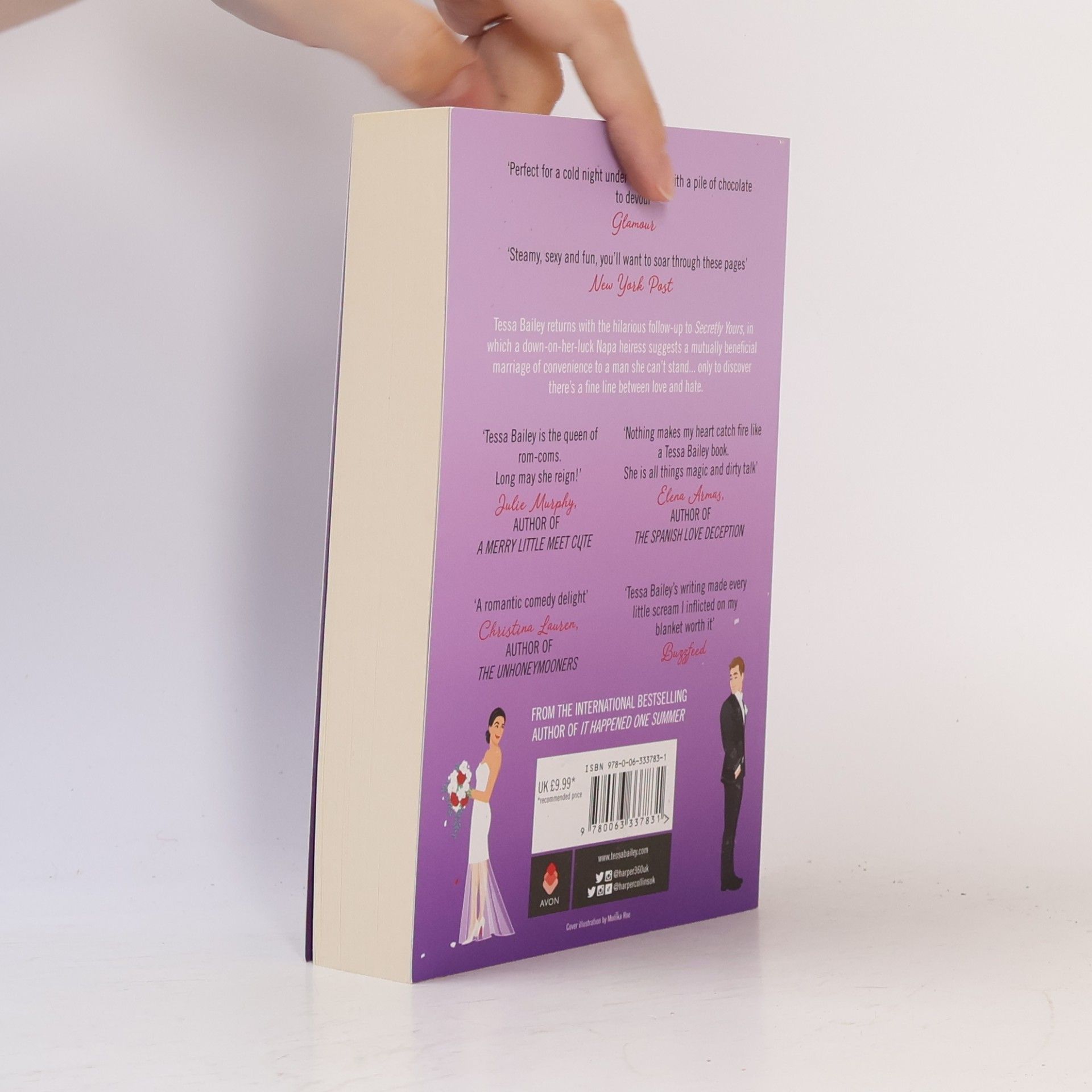 Tessa Bailey Unfortunately Yours UK: A Novel