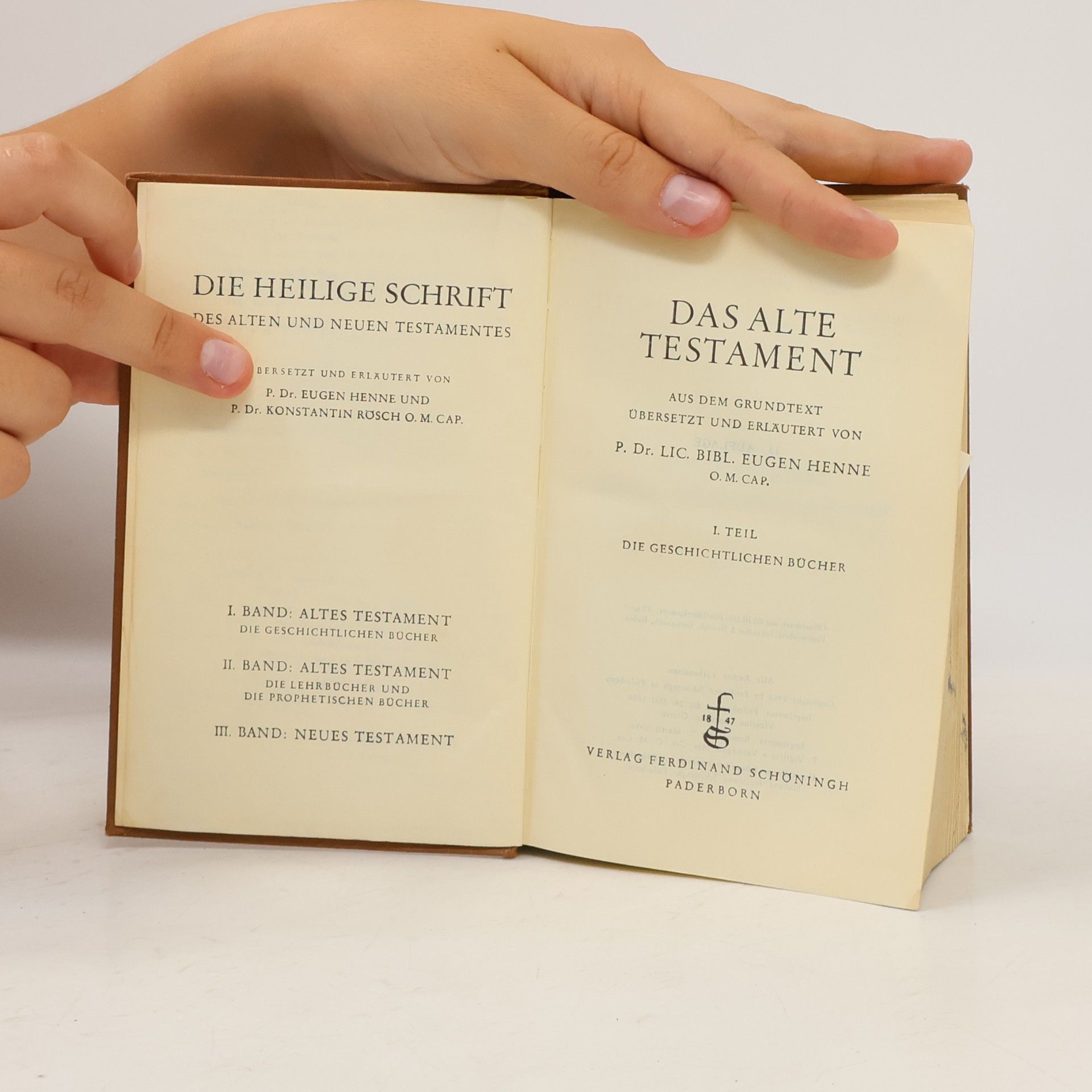 Eugen Henne Das alte Testament