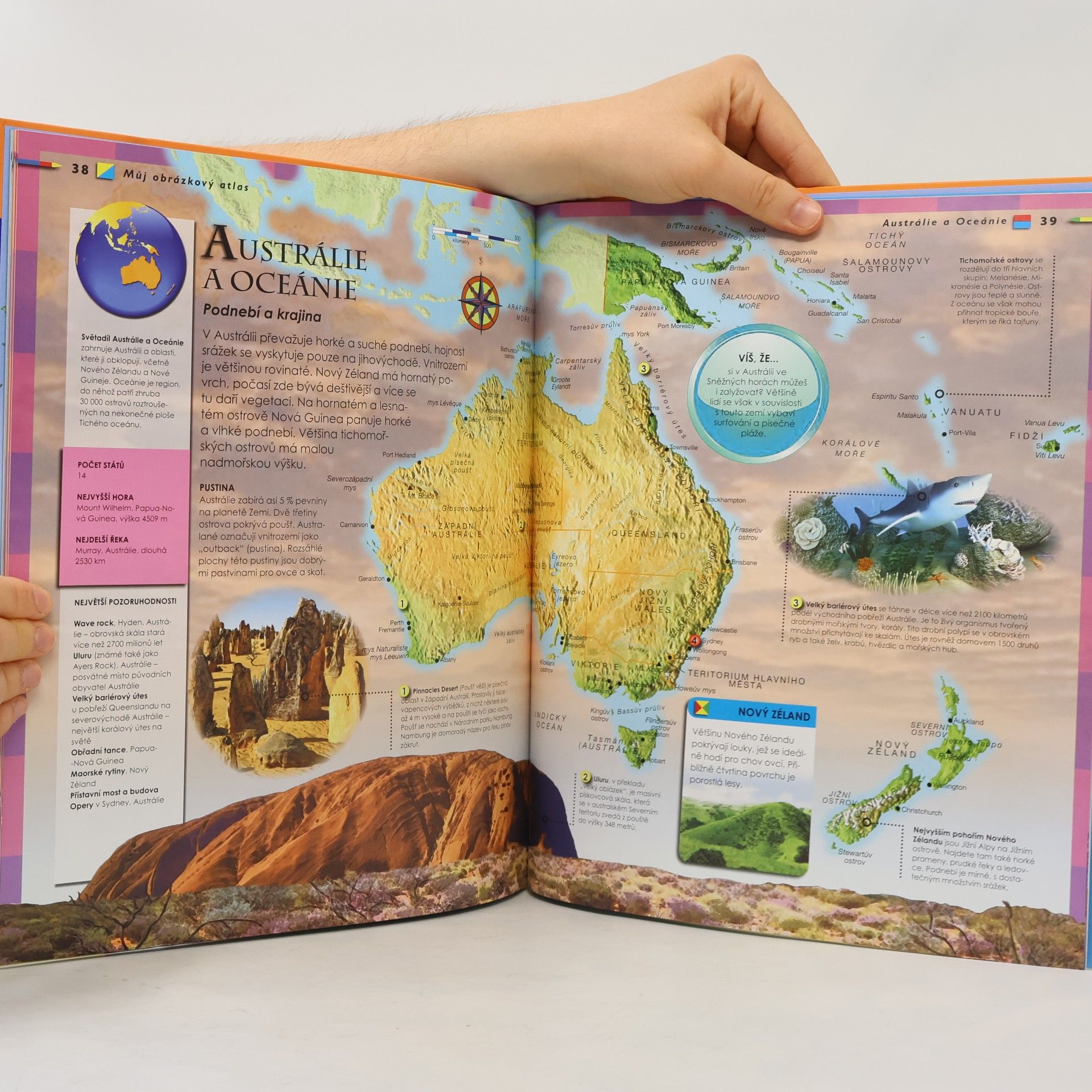 Kolektív autorov Můj obrázkový atlas - Svět kolem nás