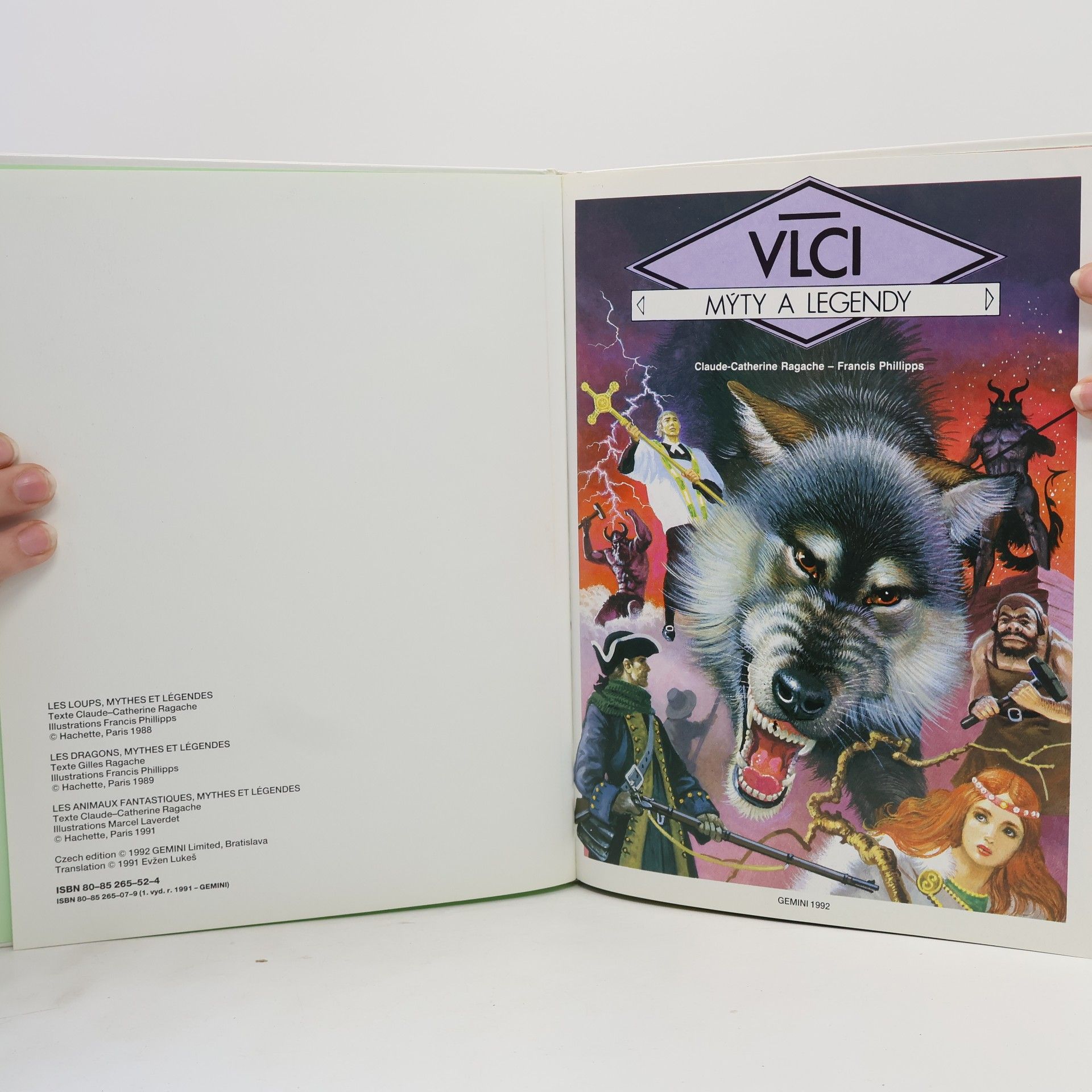 Collectif d'auteurs Mýty a legendy : vlci, draci, bájná zvířata