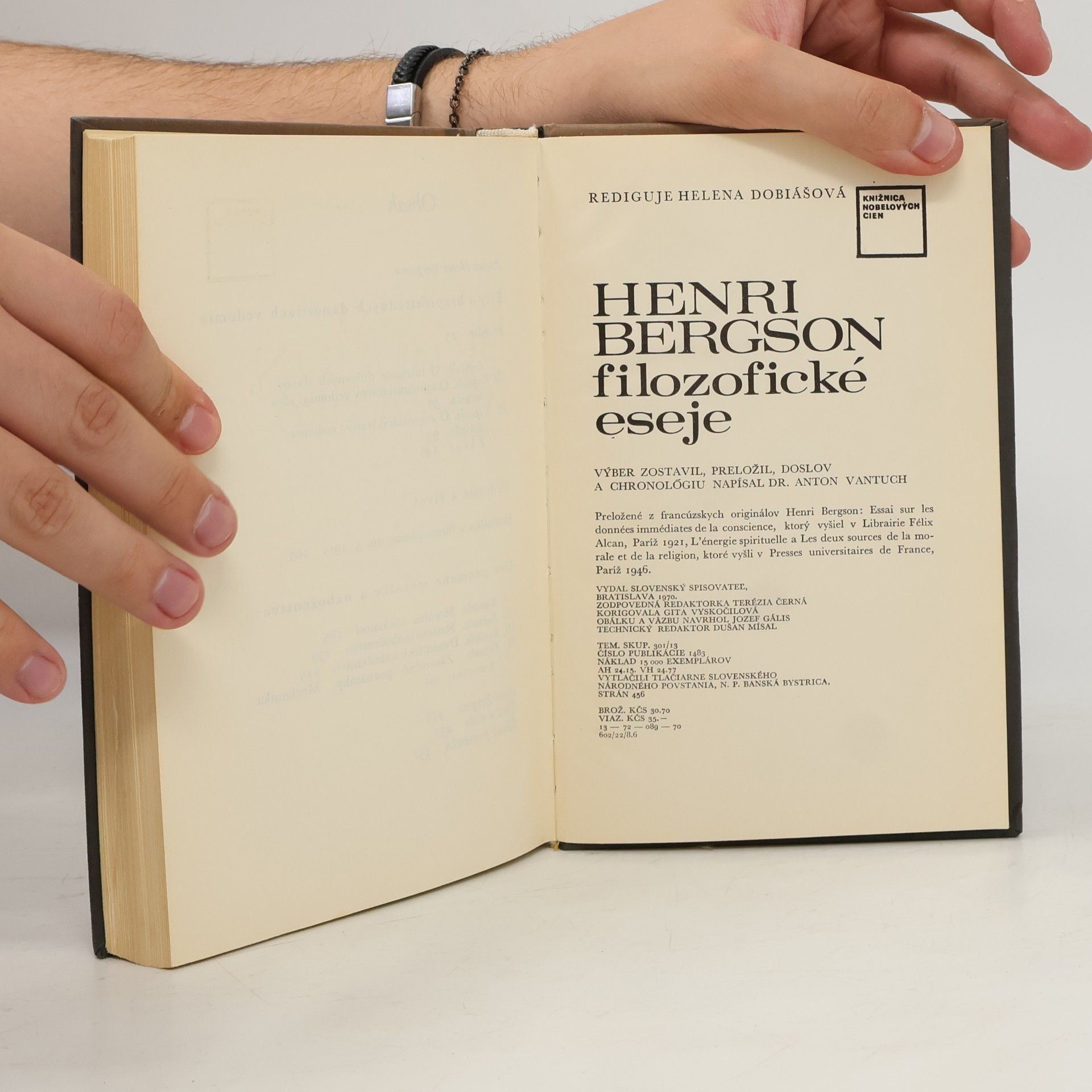 Henri Bergson Filozofické eseje