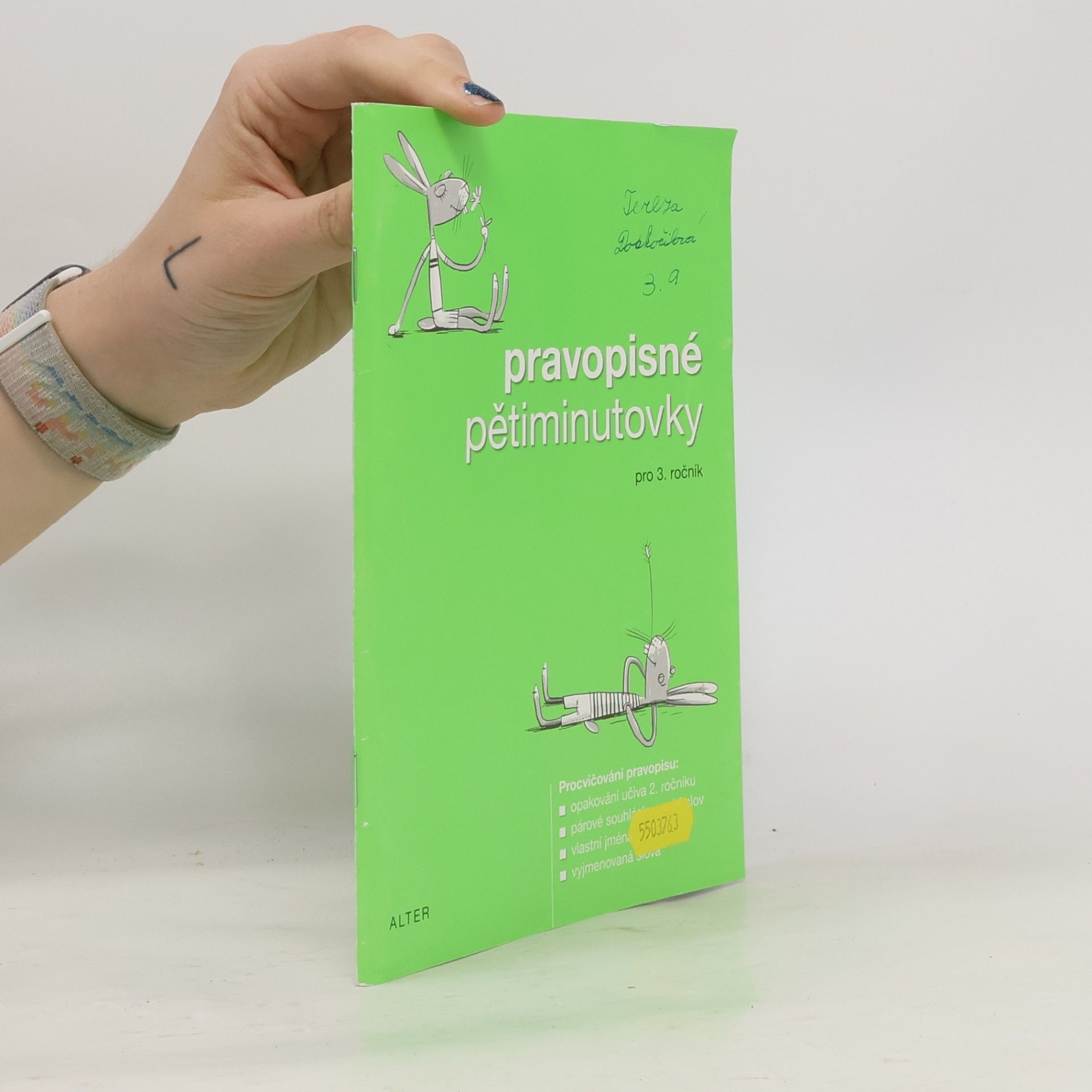 Auteurscollectief Pravopisné pětiminutovky : pro 3. ročník [ZŠ]