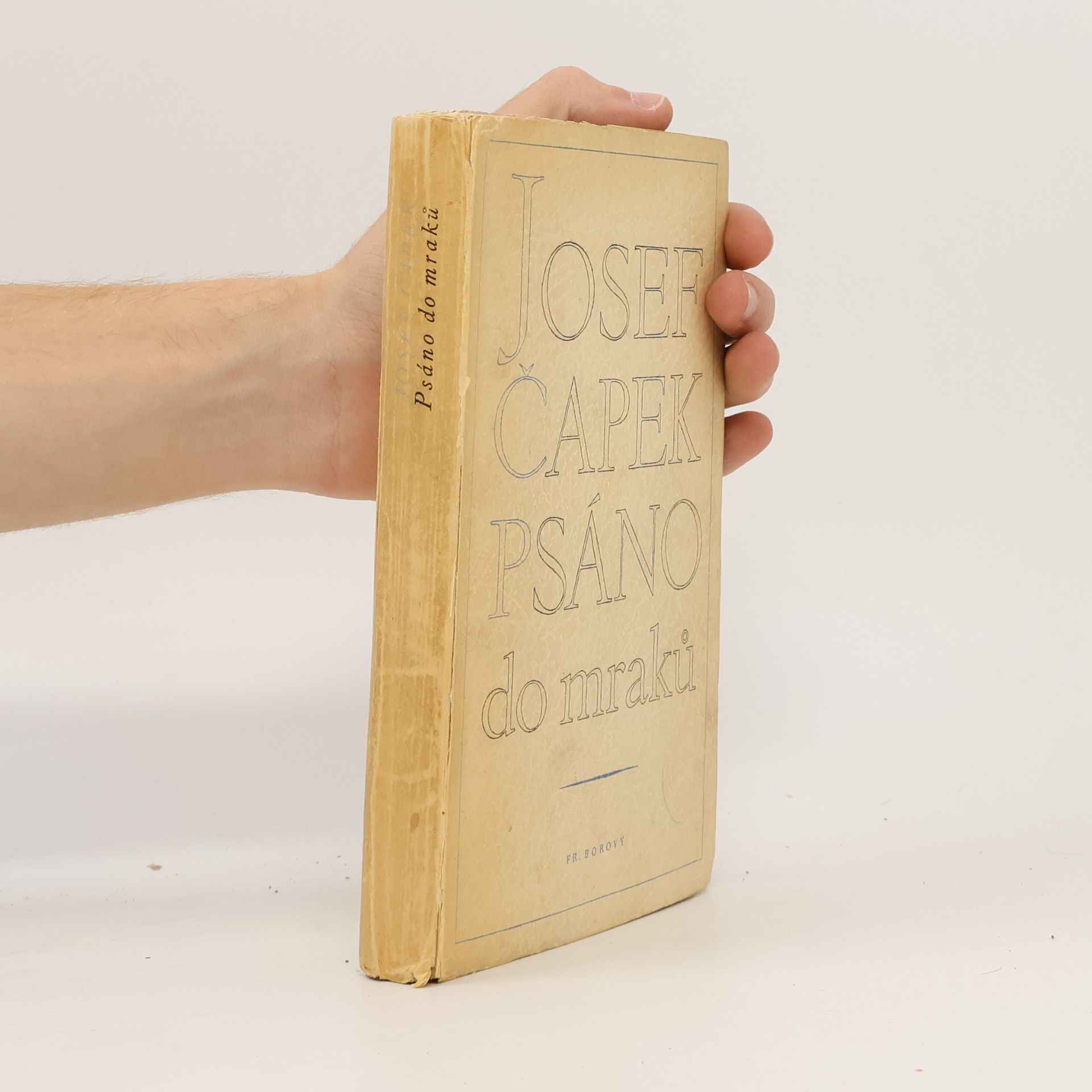 Josef Čapek Psáno do mraků: 1936-1939