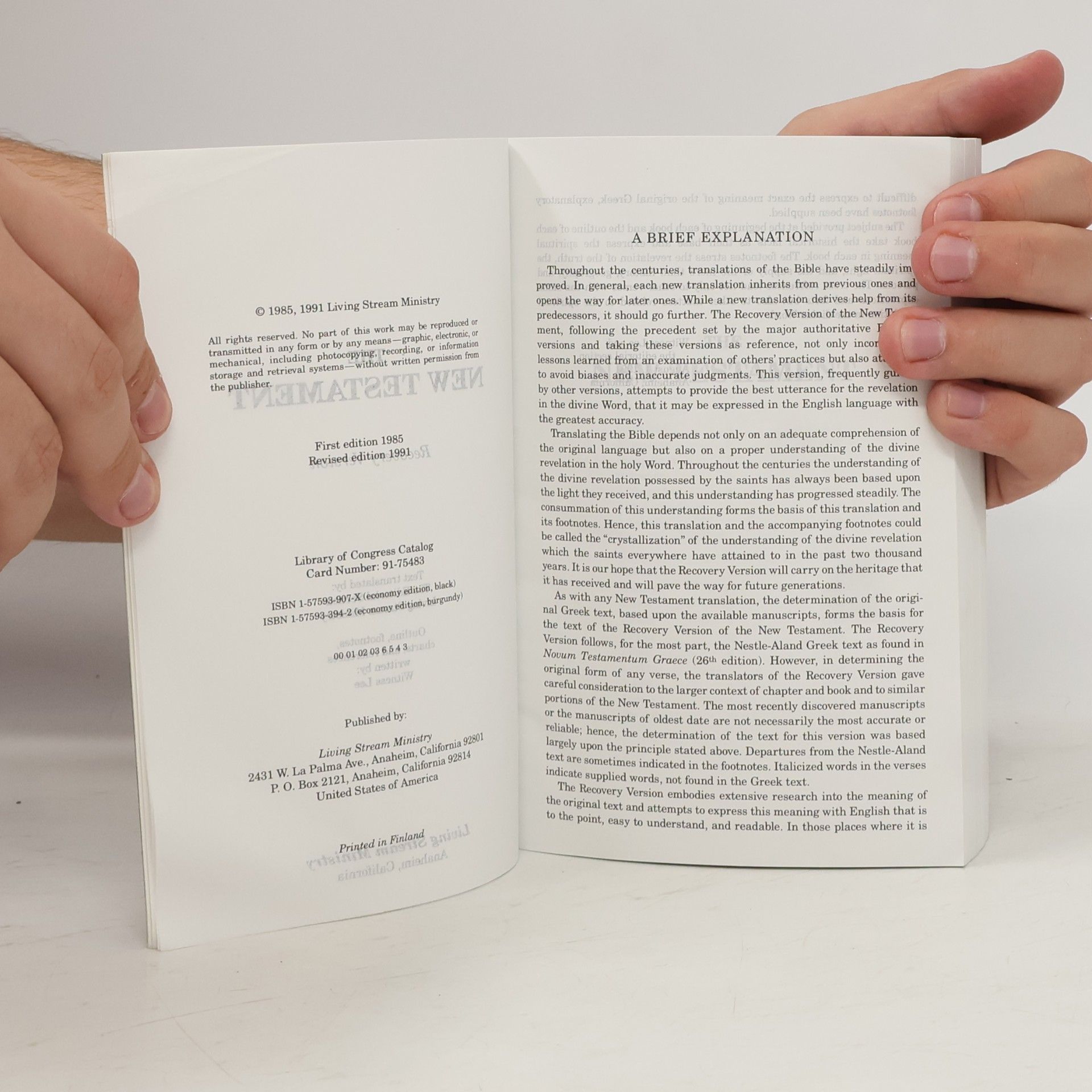 Autorenkollektiv The New Testament. Recovery Version