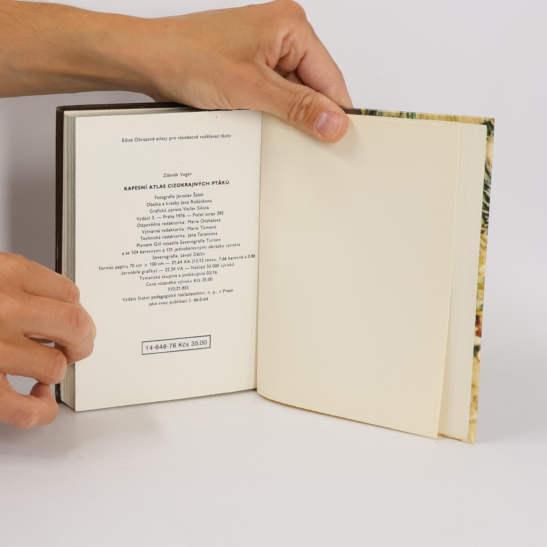 Zdeněk Veger Kapesní atlas cizokrajných ptáků