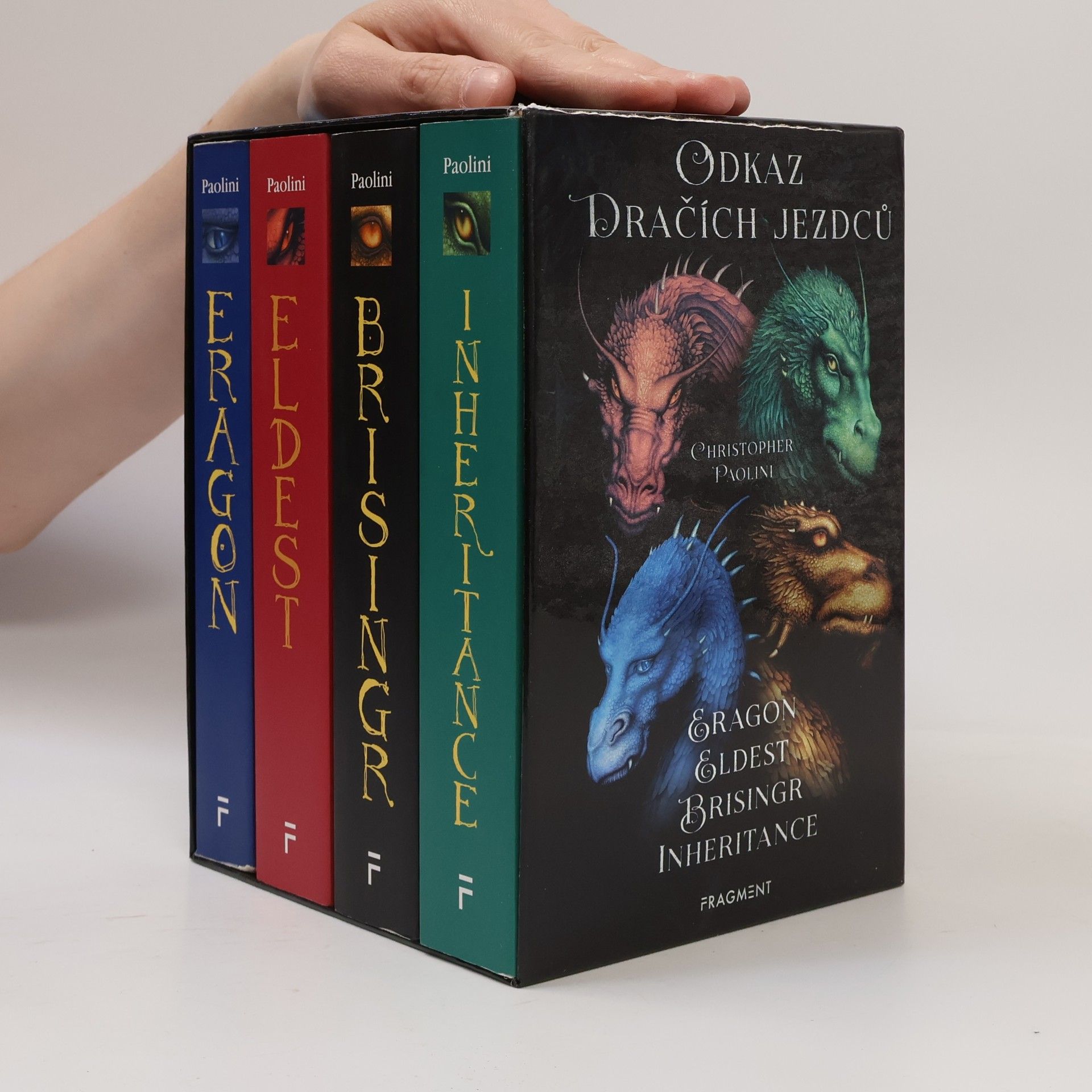 Christopher Paolini Odkaz Dračích jezdců 1-4