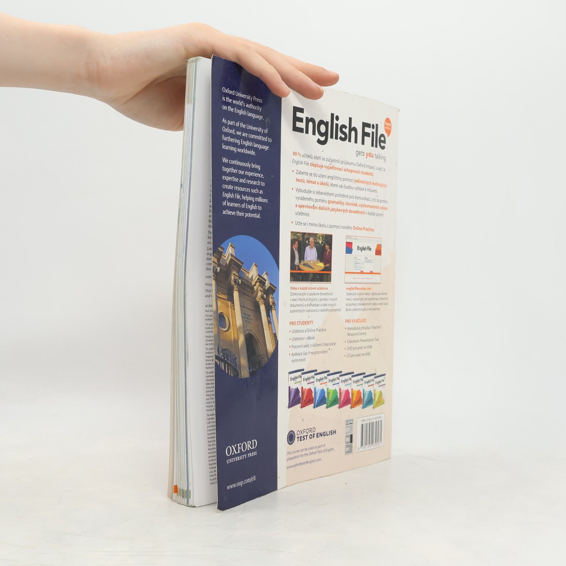 Kate Chomacki English file : upper-intermediate. Student's book : s anglicko-českým slovníčkem